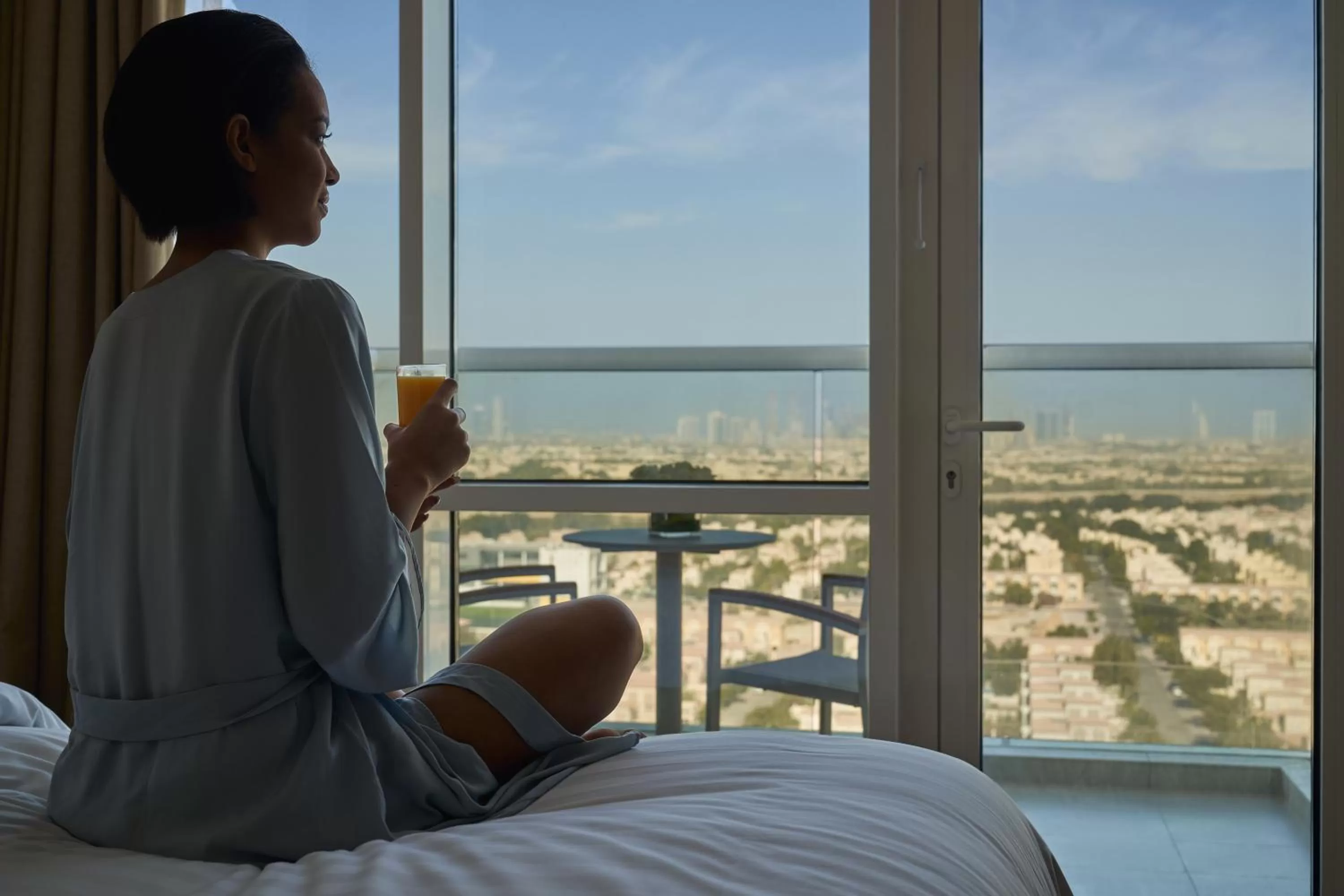 Bird's eye view in Novotel Jumeirah Village Triangle