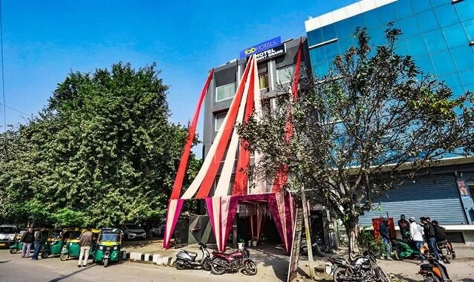 Property building in FabHotel Aerosky Grand