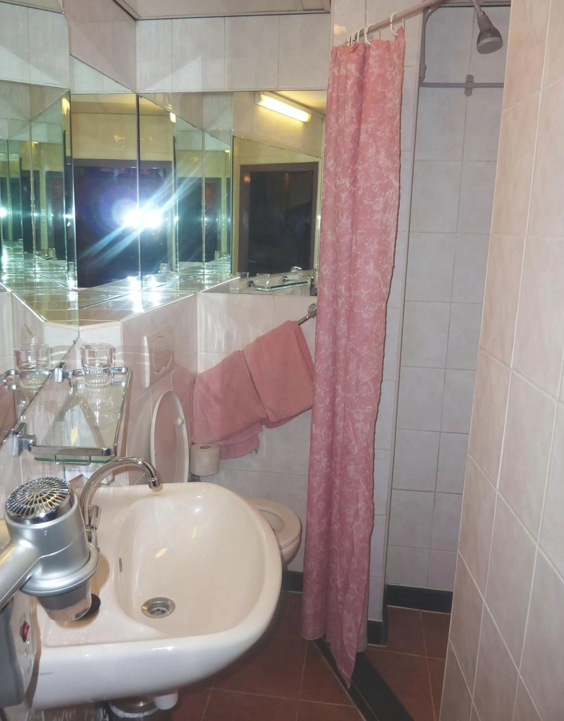 Bathroom in Nadia Hotel