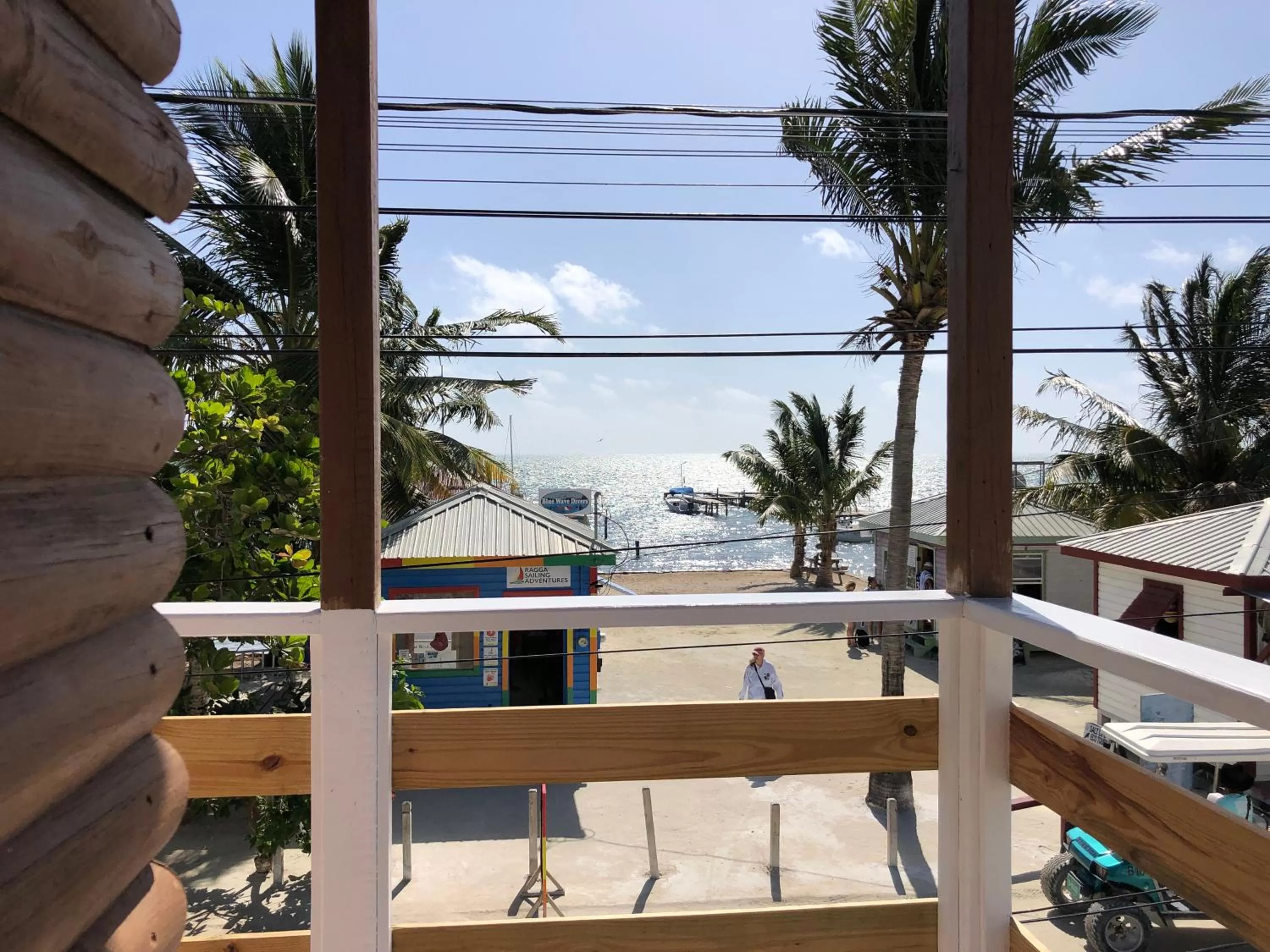 Balcony/Terrace in Blue Wave Guest House