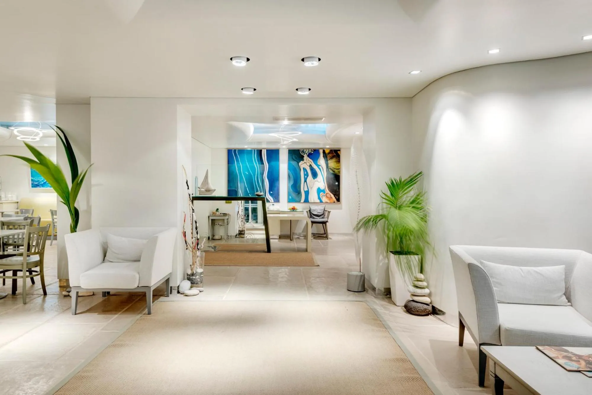 Lobby or reception in Kouros Art Hotel - Designed for Adults