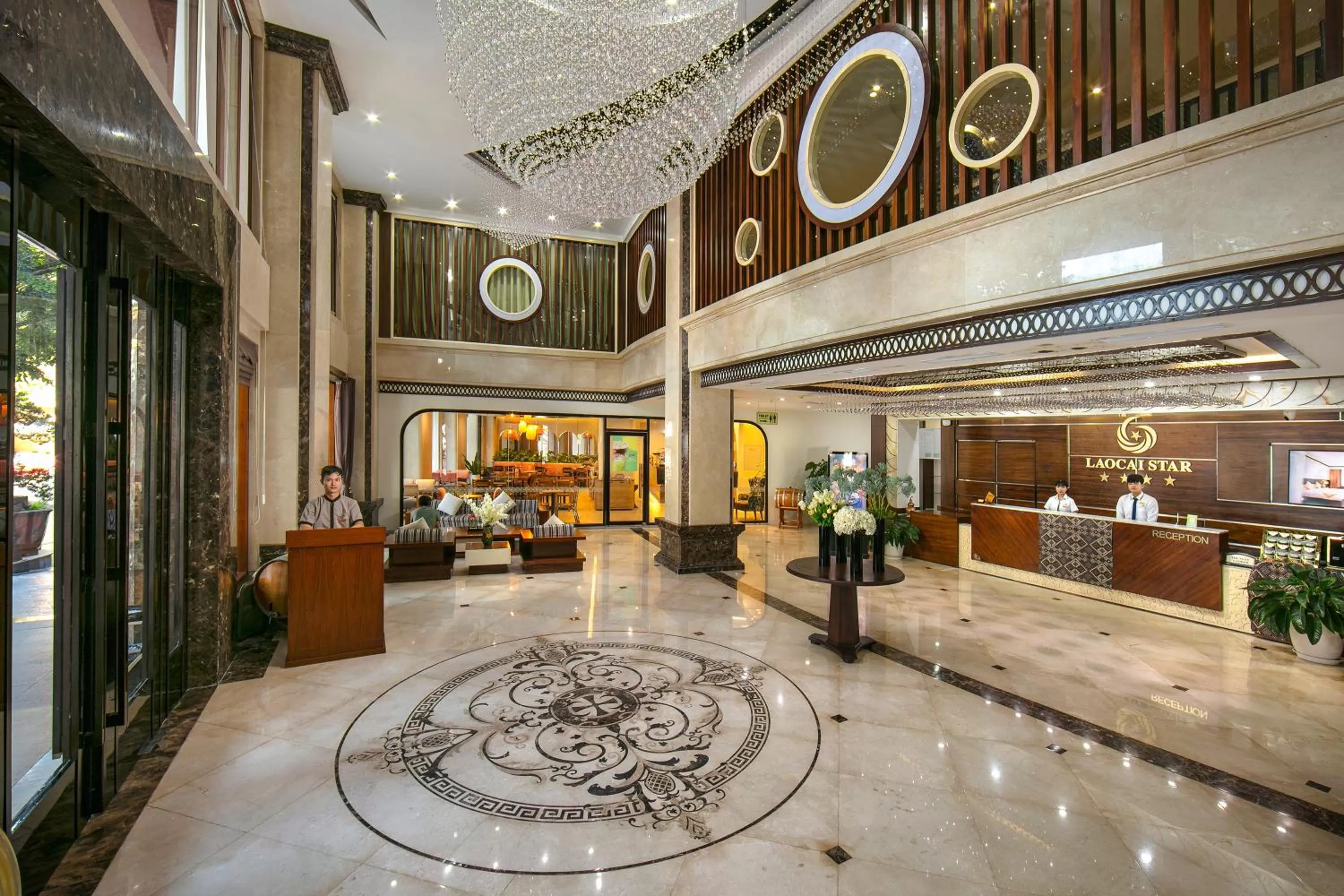 Lobby or reception in Lao Cai Star Hotel