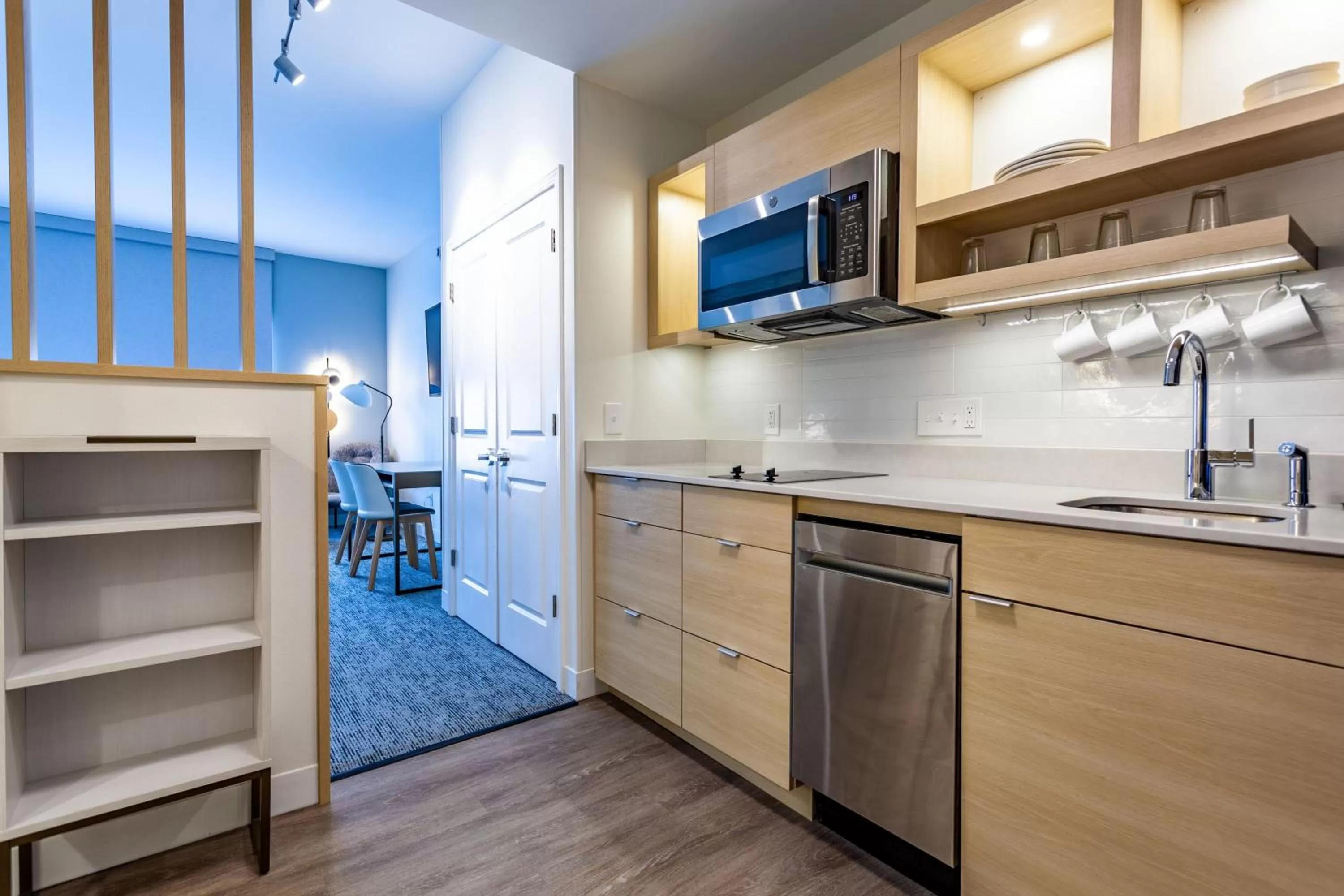 Kitchen or kitchenette in TownePlace Suites by Marriott Raleigh - University Area