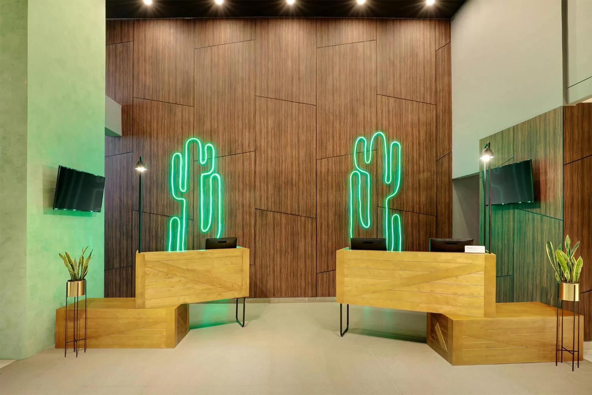 Communal lounge/ TV room in ibis Styles Jakarta Simatupang