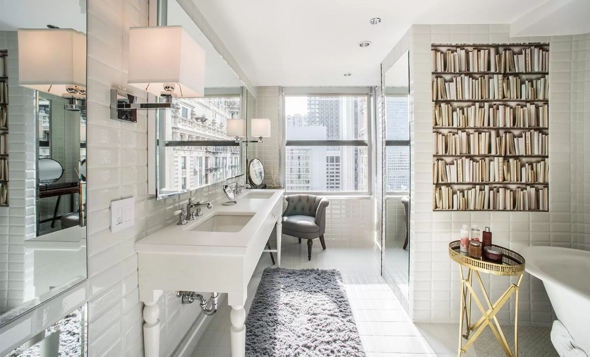 Bathroom in Virgin Hotels Chicago