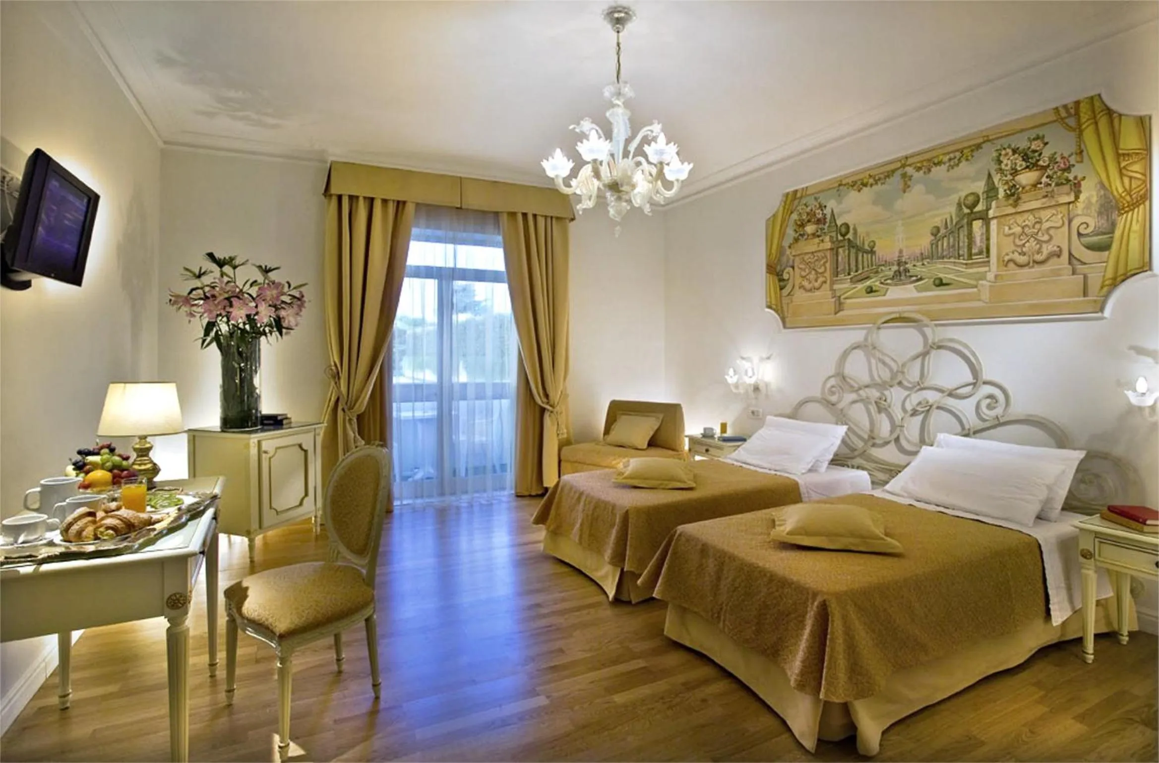 Photo of the whole room, Bed in Hotel Quisisana Terme