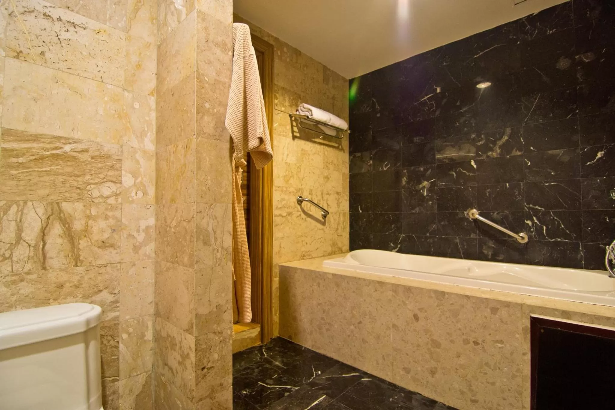 Bathroom in LK Mantra Pura Resort