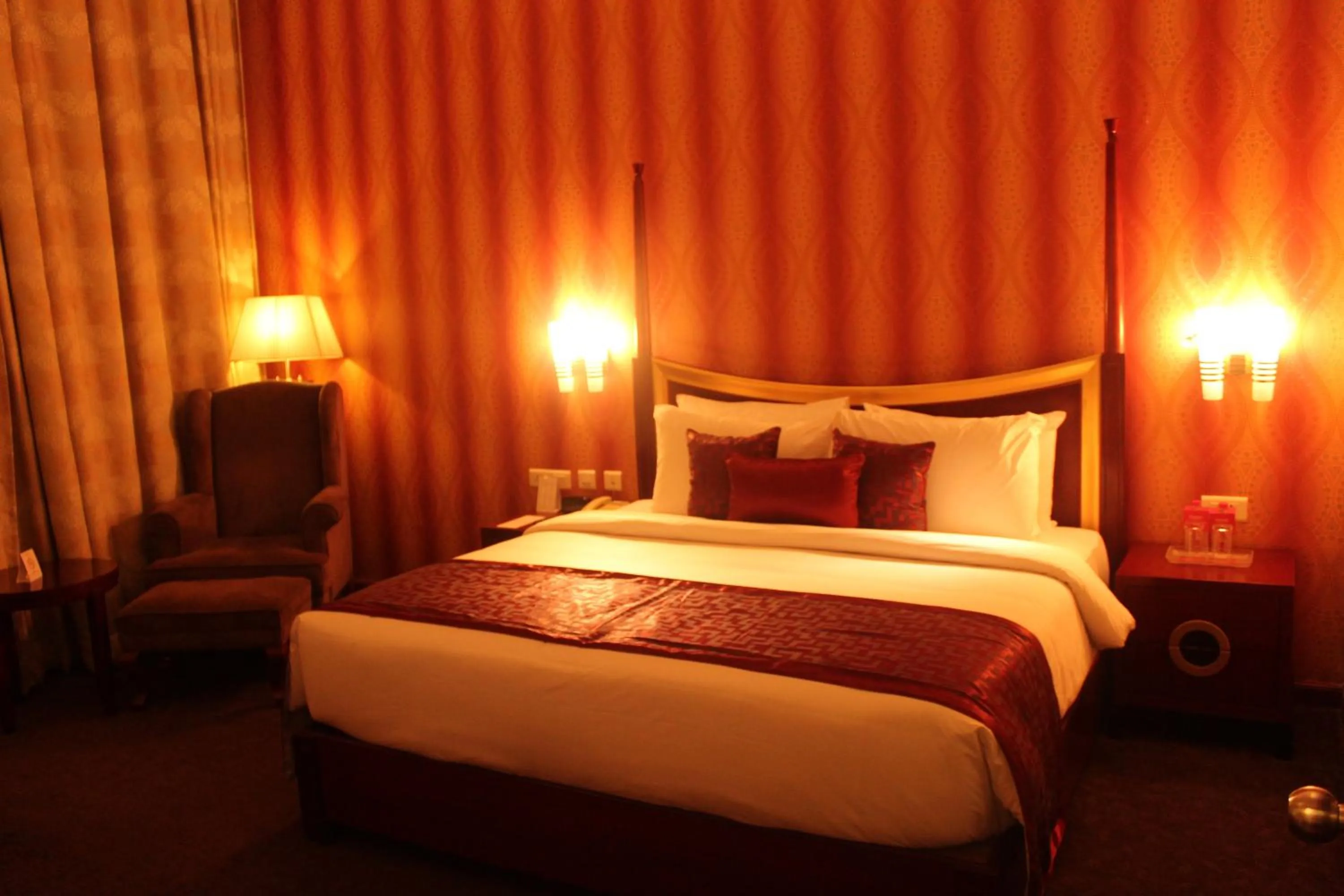 Bed in Ramada by Wyndham Jaipur Jaisinghpura