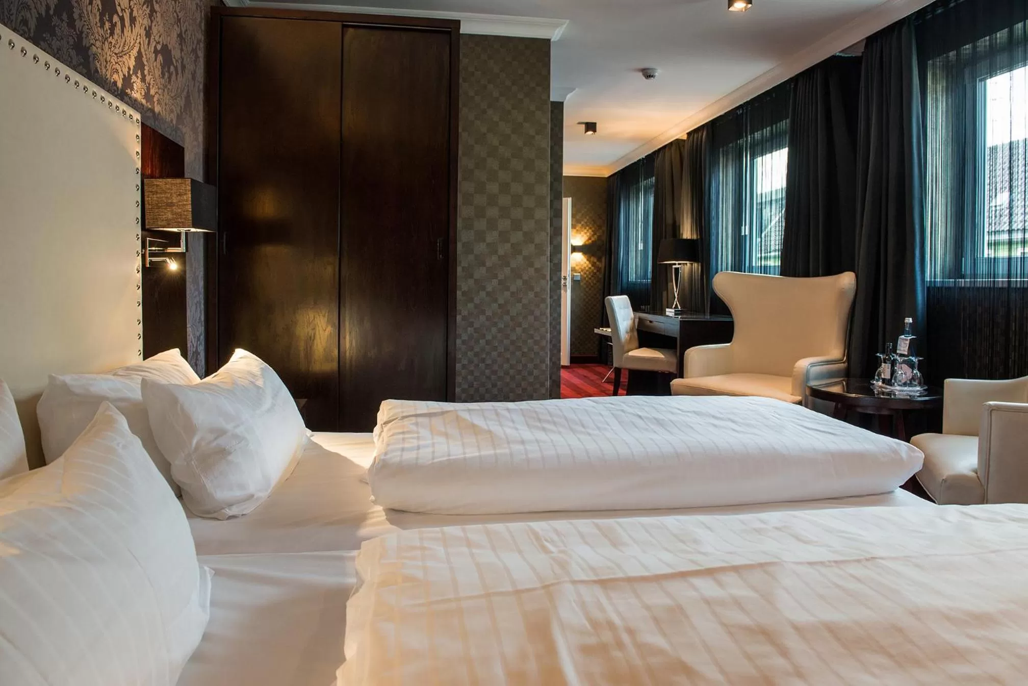 Bedroom, Bed in Hotel Haverkamp