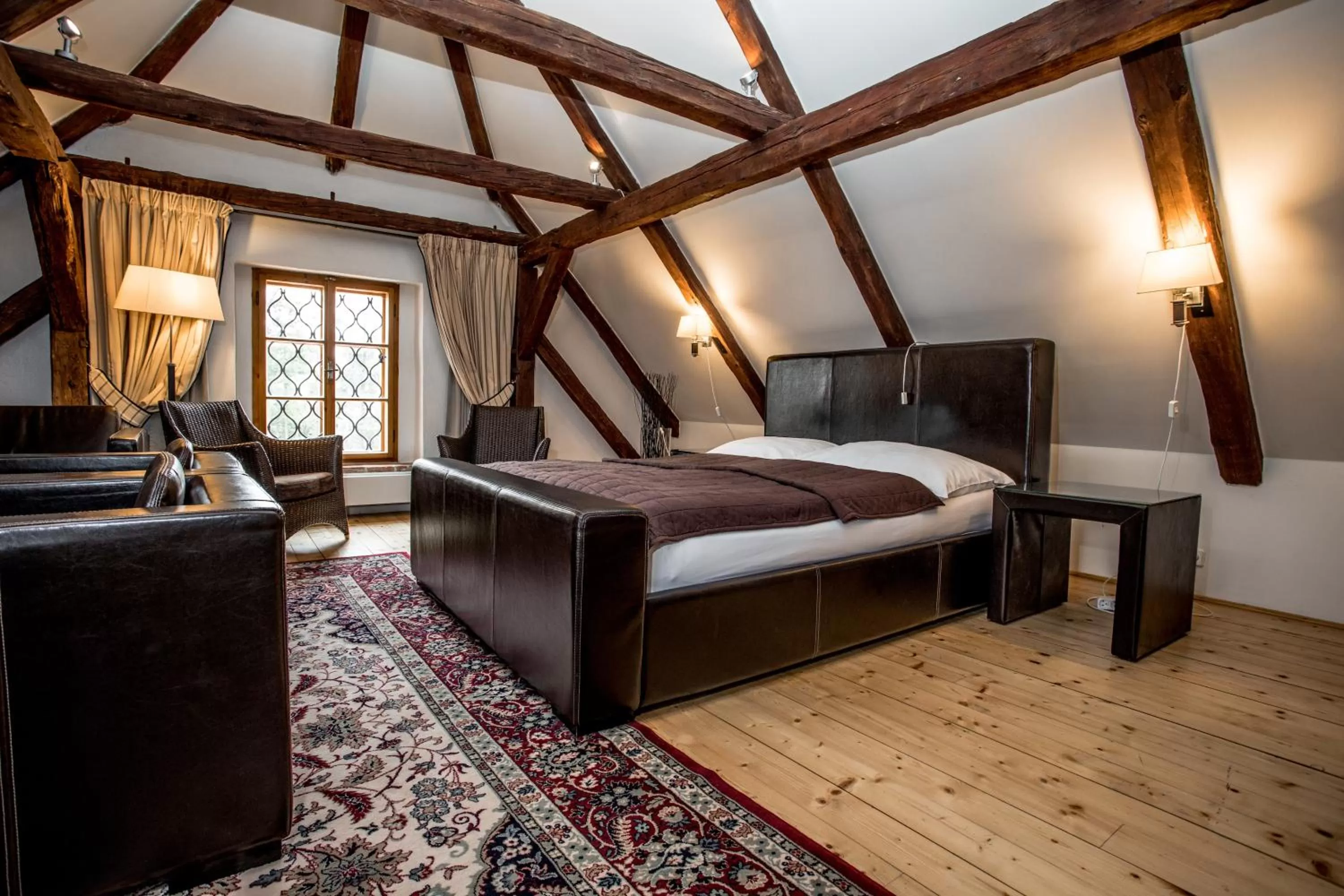 Bed in Hotel Dvur Hoffmeister