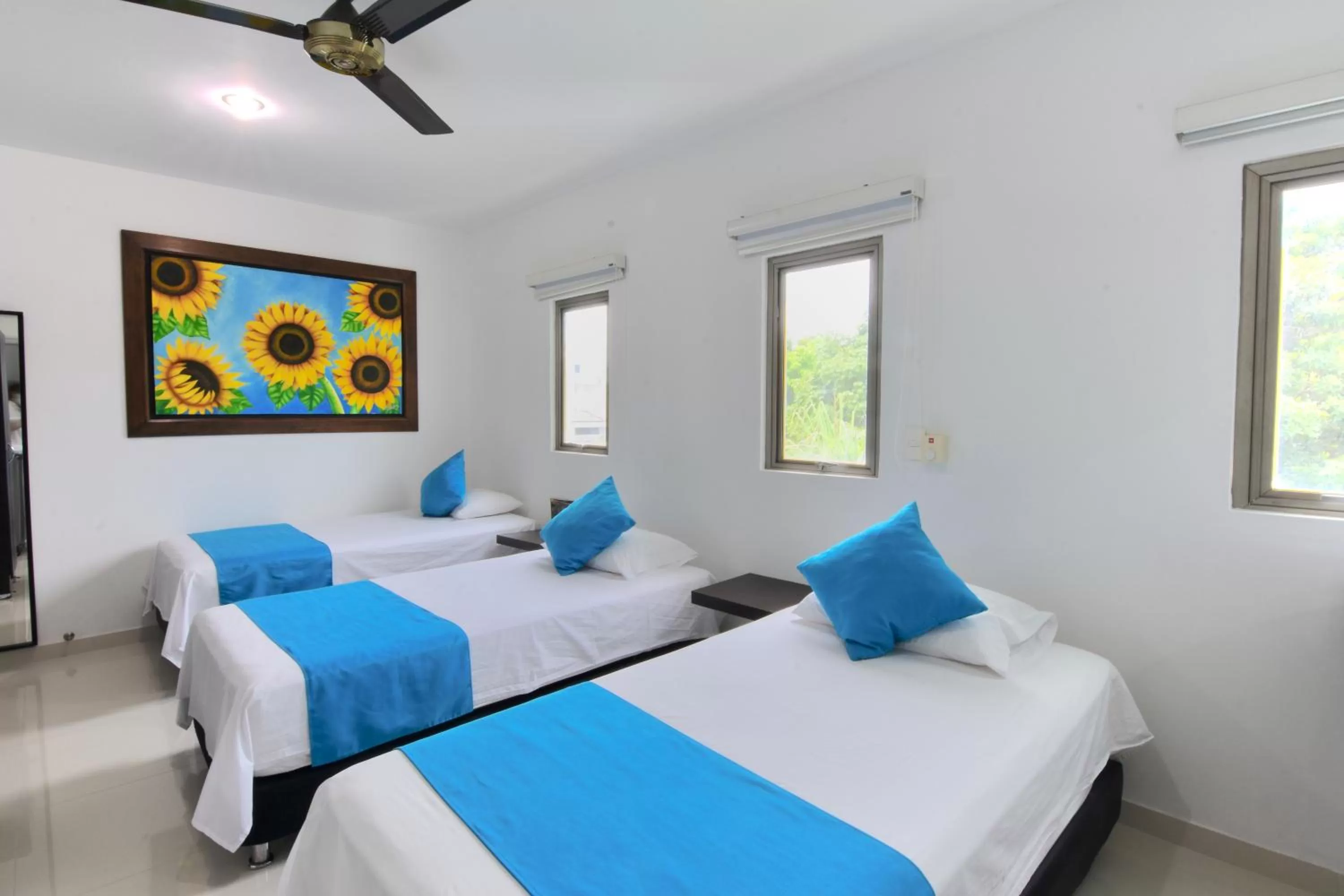 Bed in Hotel Florida Sincelejo