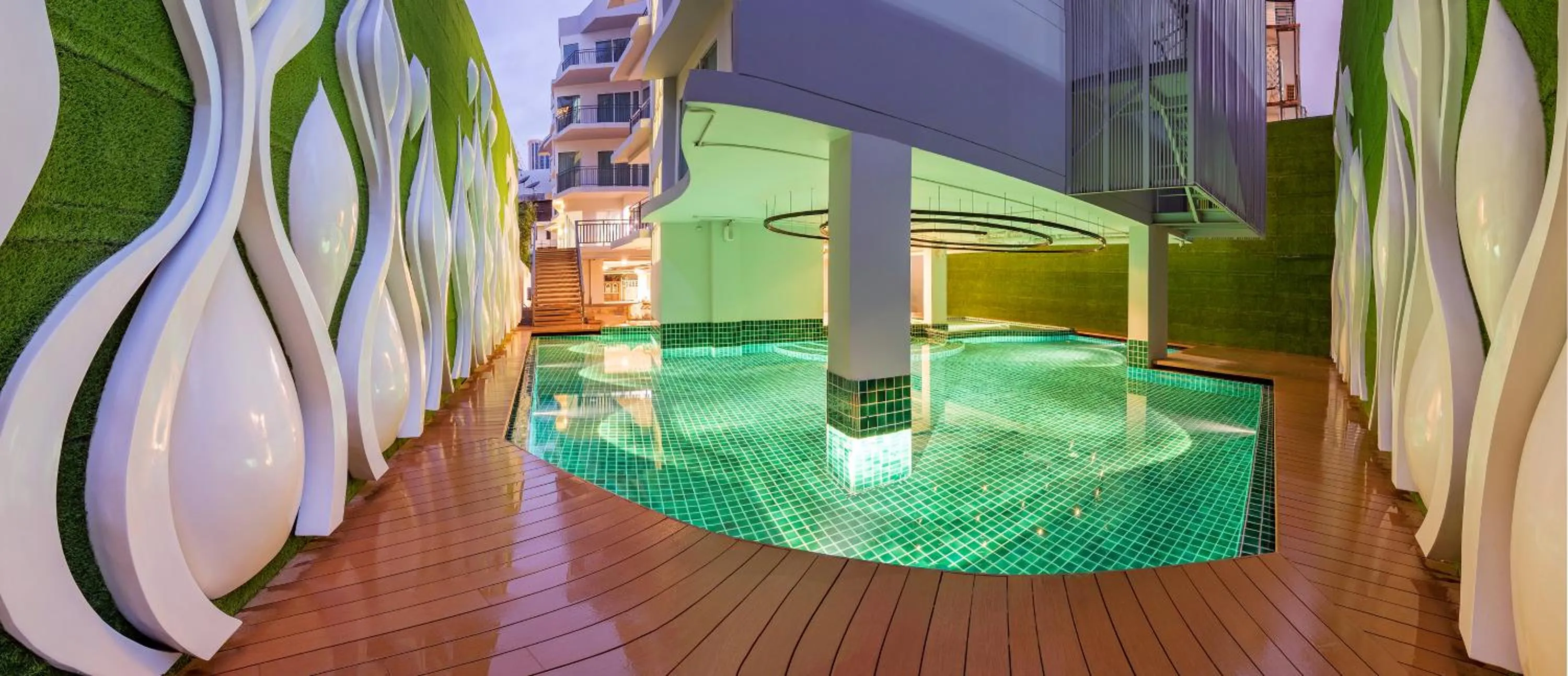 Swimming pool in Anajak Bangkok Hotel - SHA Plus