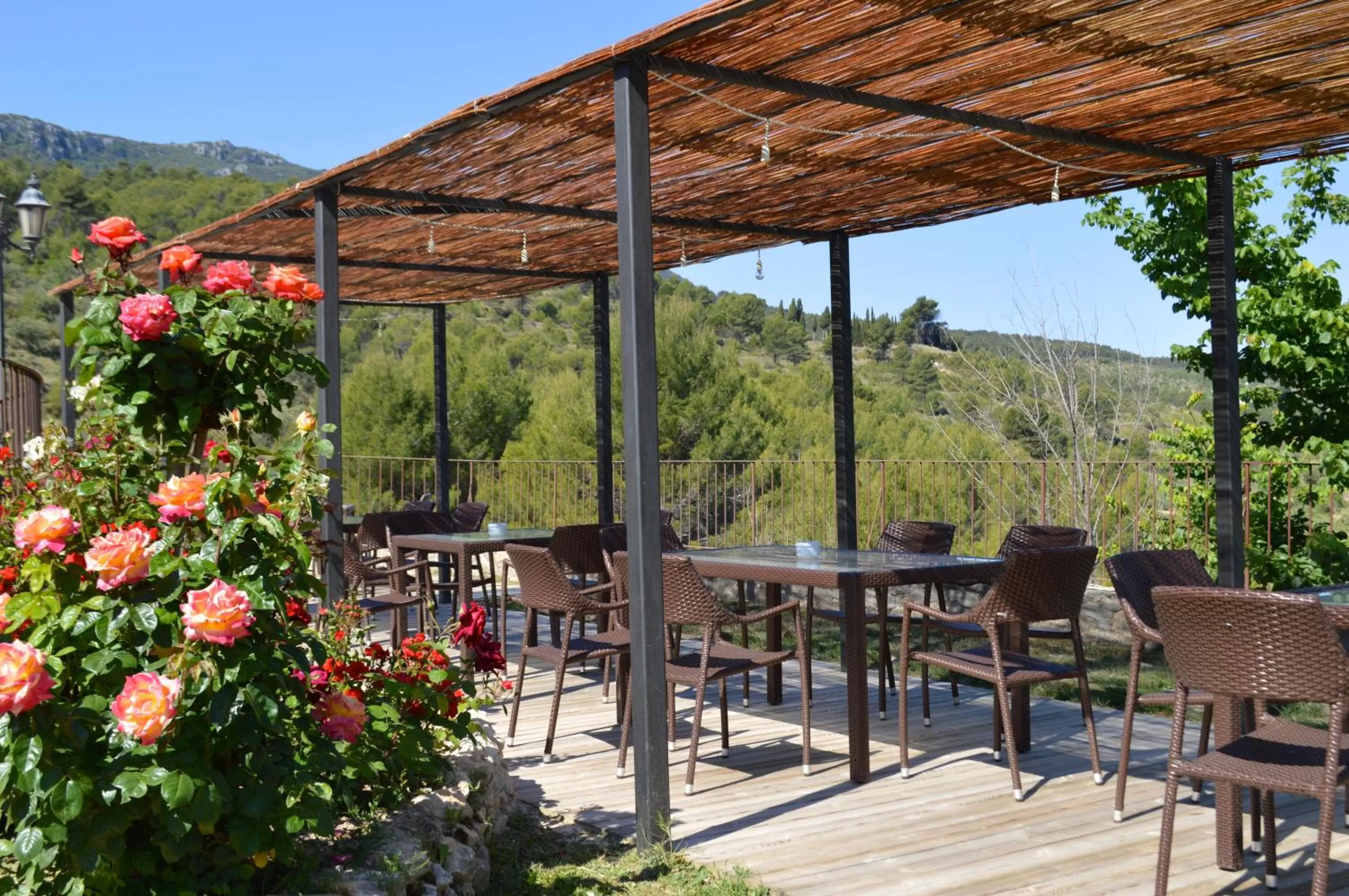 Garden in Eco Hotel con encanto Masía la Mota B&B