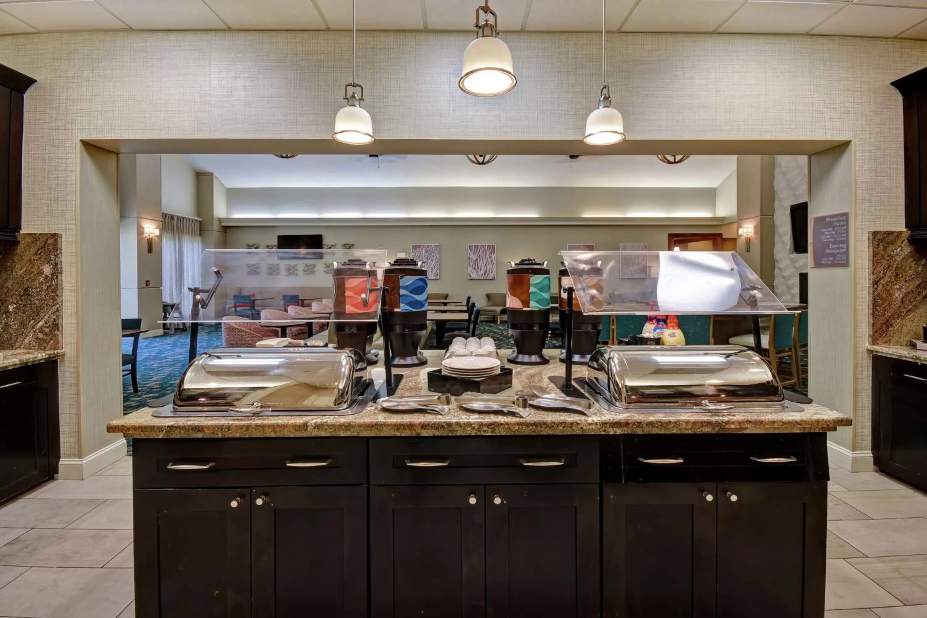 Dining area in Homewood Suites by Hilton Tampa-Port Richey