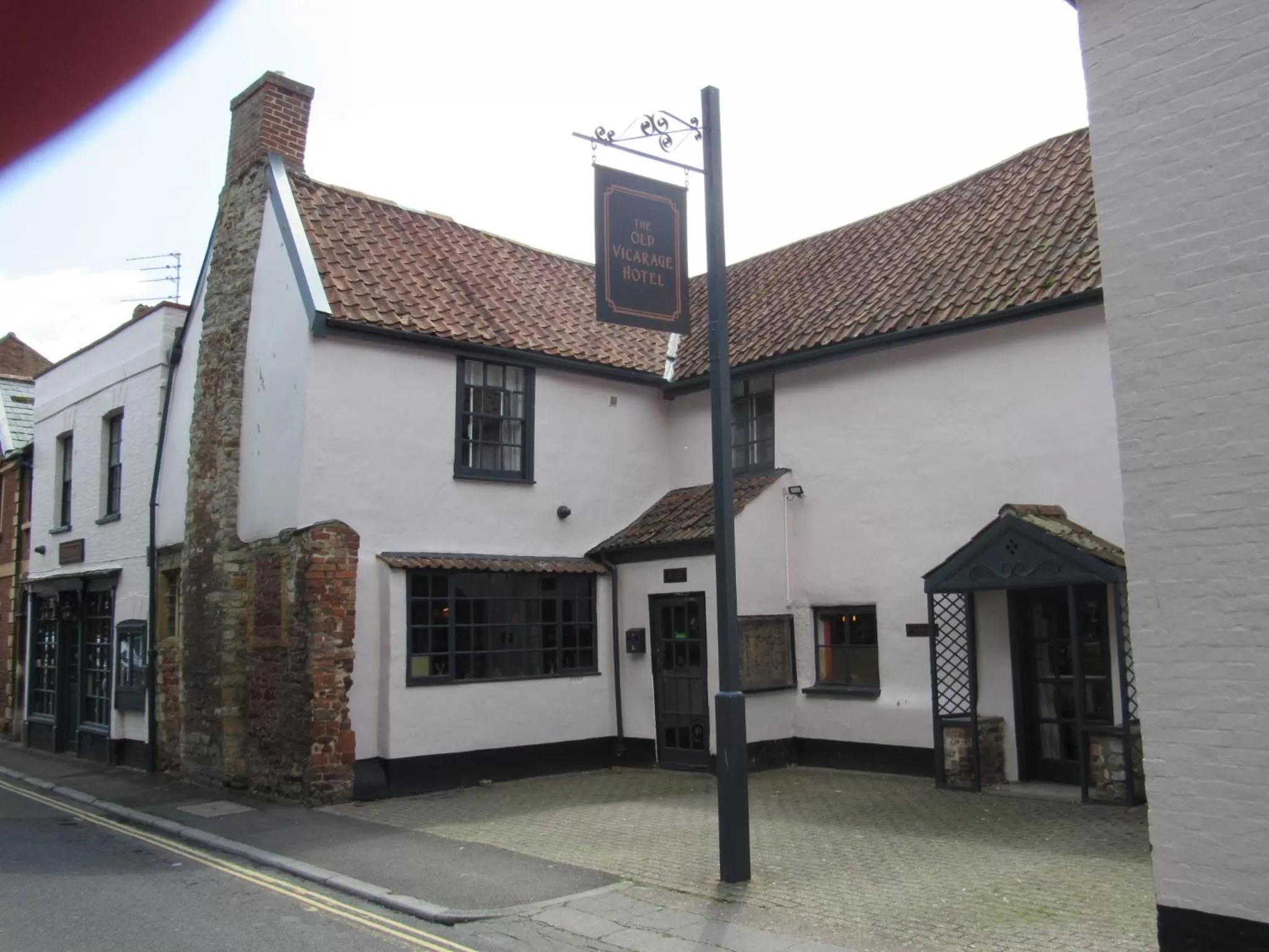 Property building in The Old Vicarage Hotel & Restaurant