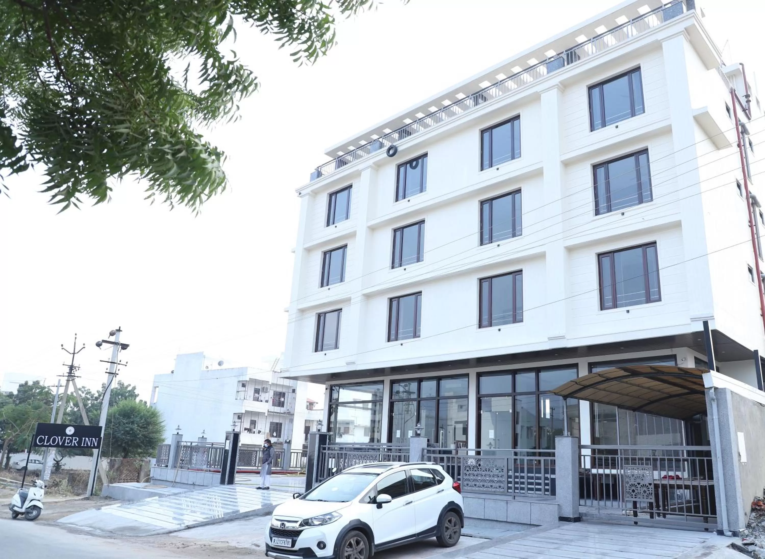 Property building in Clover Inn