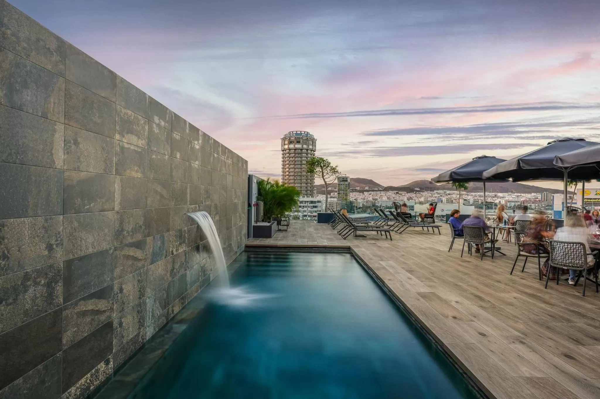 Swimming pool in Hotel LIVVO Lumm