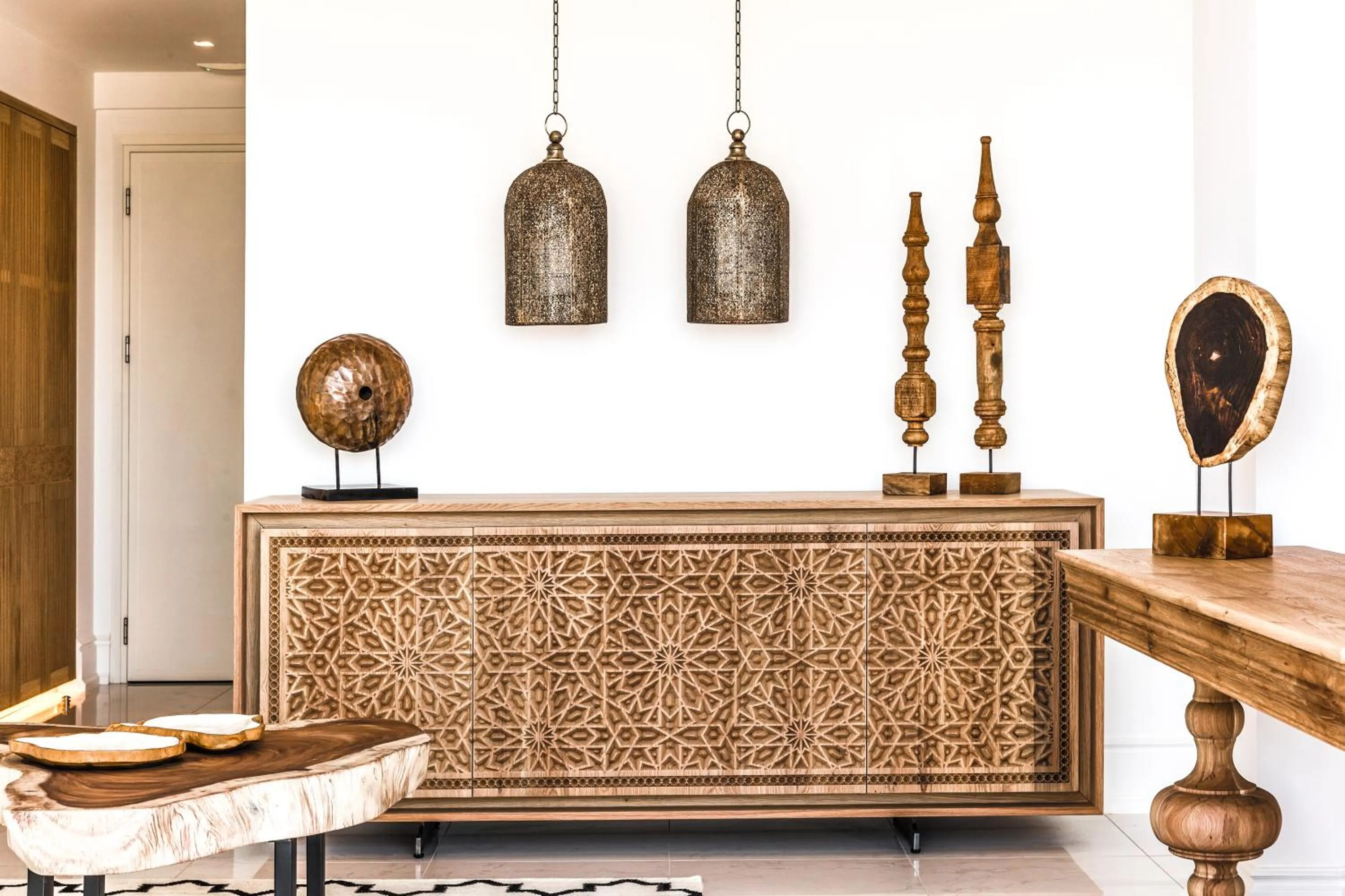 Living room in Abaton Island Resort & Spa