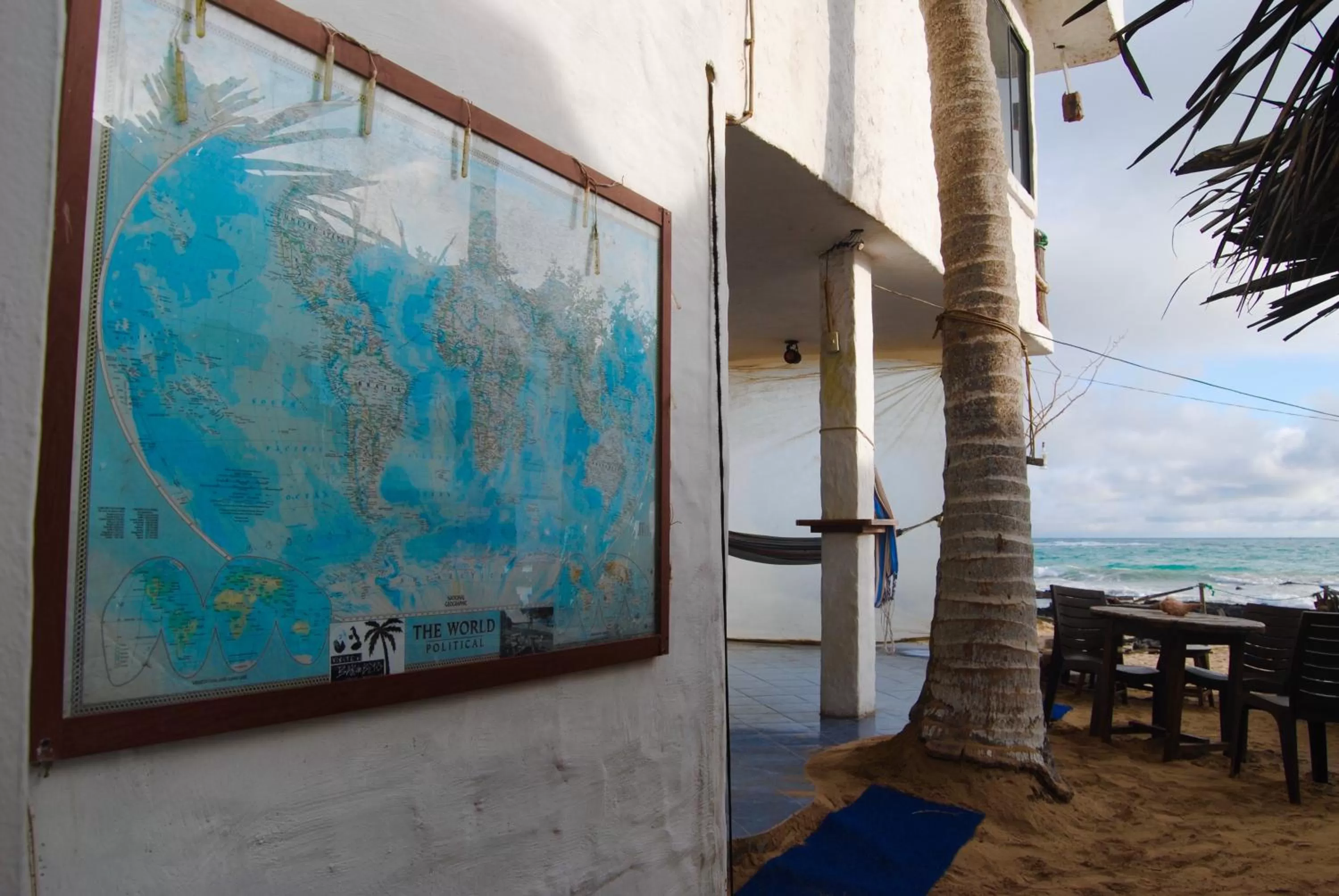 Decorative detail in Hostal Galapagos by Bar de Beto