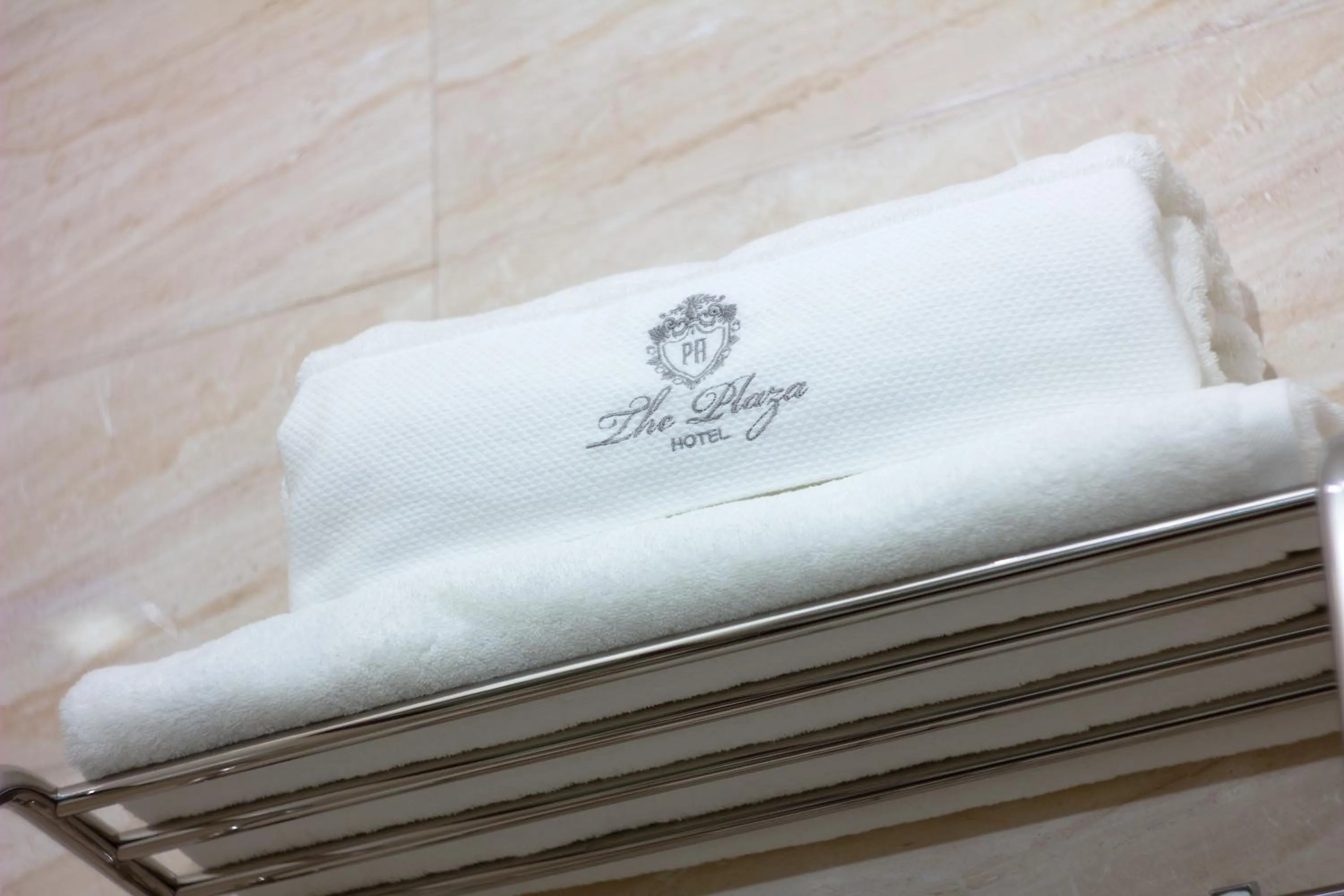 Bathroom in Plaza Hotel Bishkek