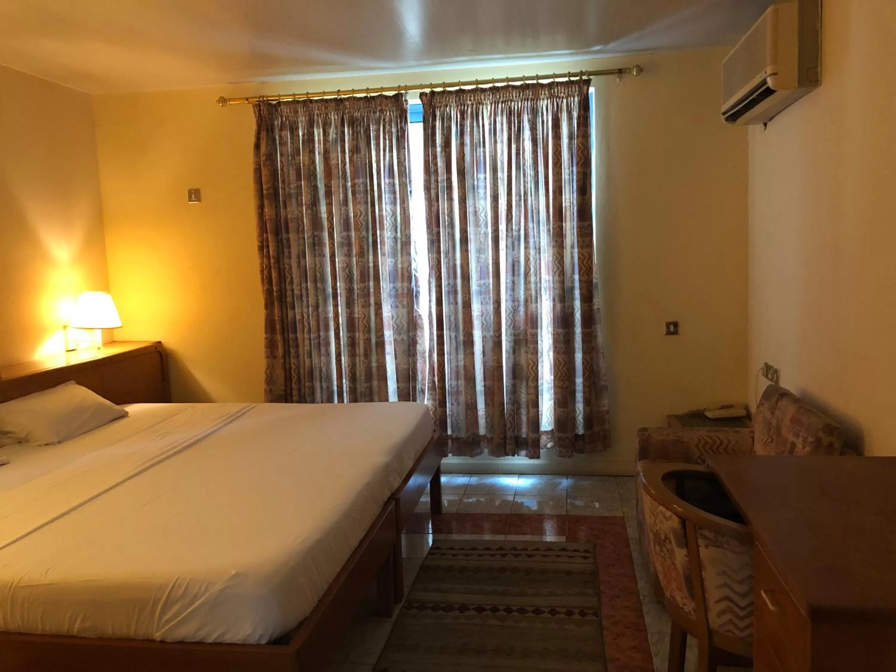 Bed in Maple Leaf Korean Hotel