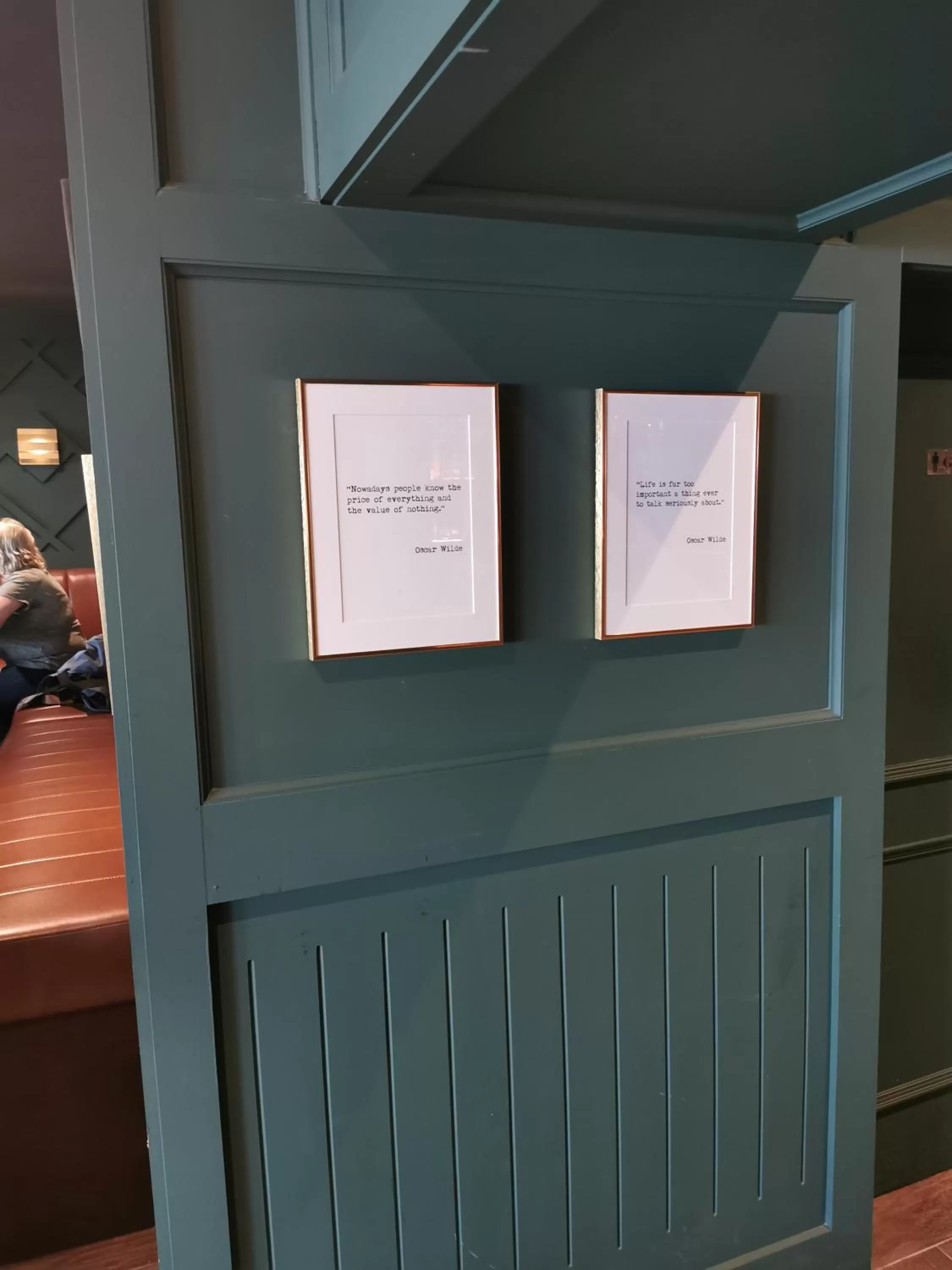 Communal lounge/ TV room, Bed in The Strand Hotel, the former residence of Oscar Wilde