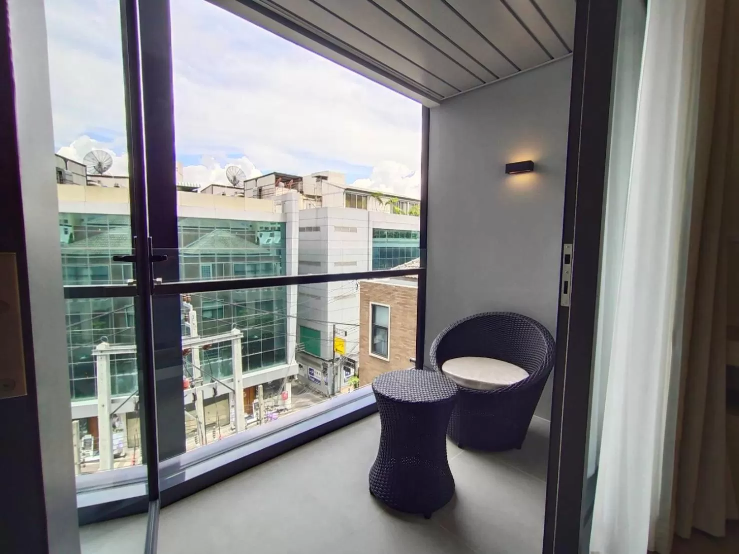 Balcony/Terrace in ashley hotel bkk