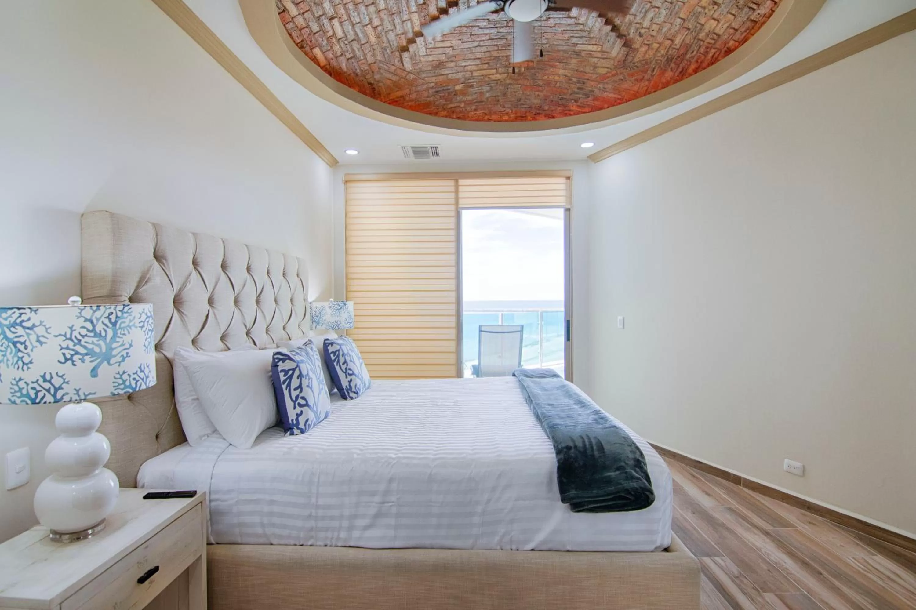 Bed in Esmeralda Beach Resort