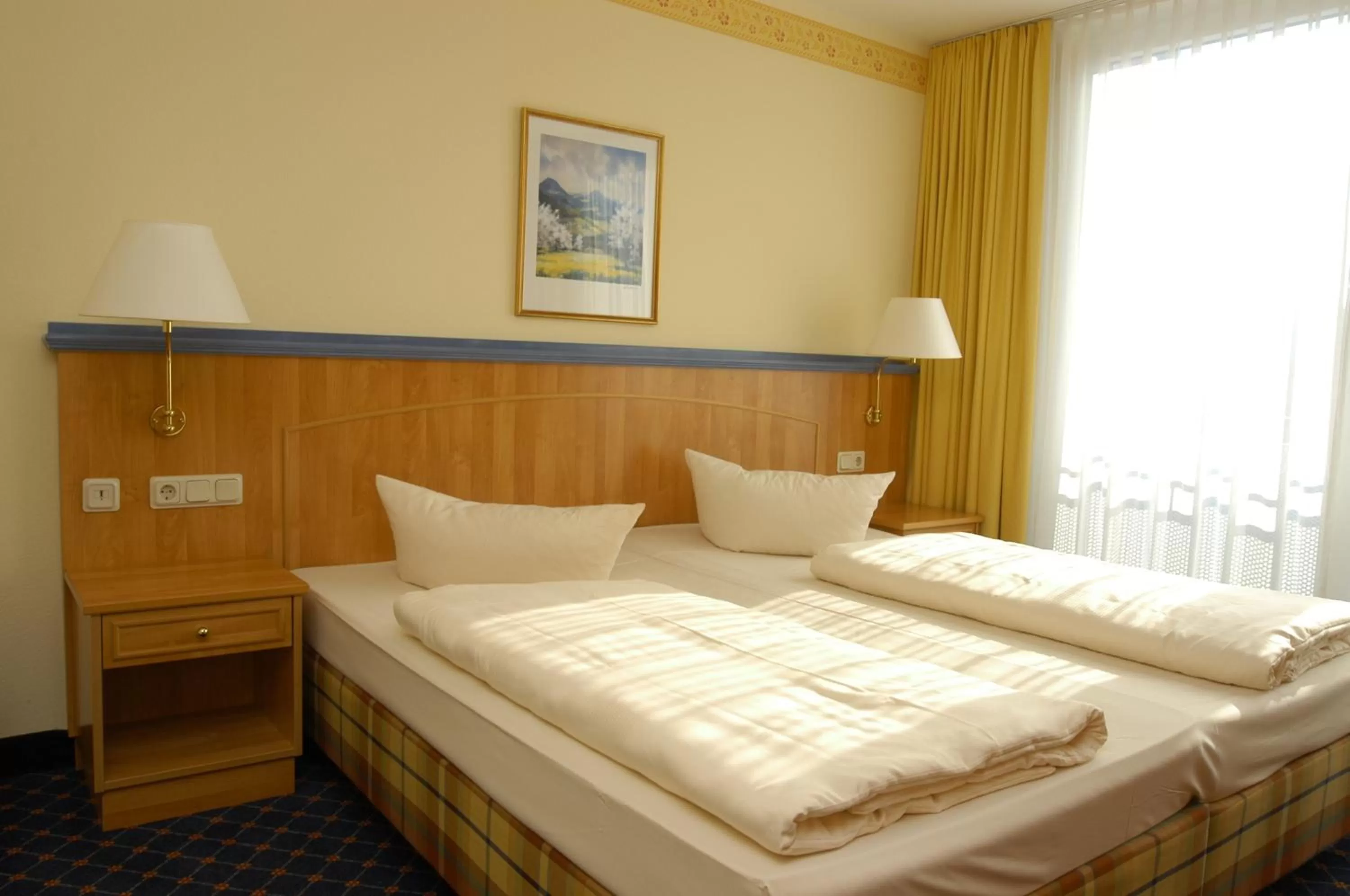 Bed in Chalet Sonnenhang Oberhof