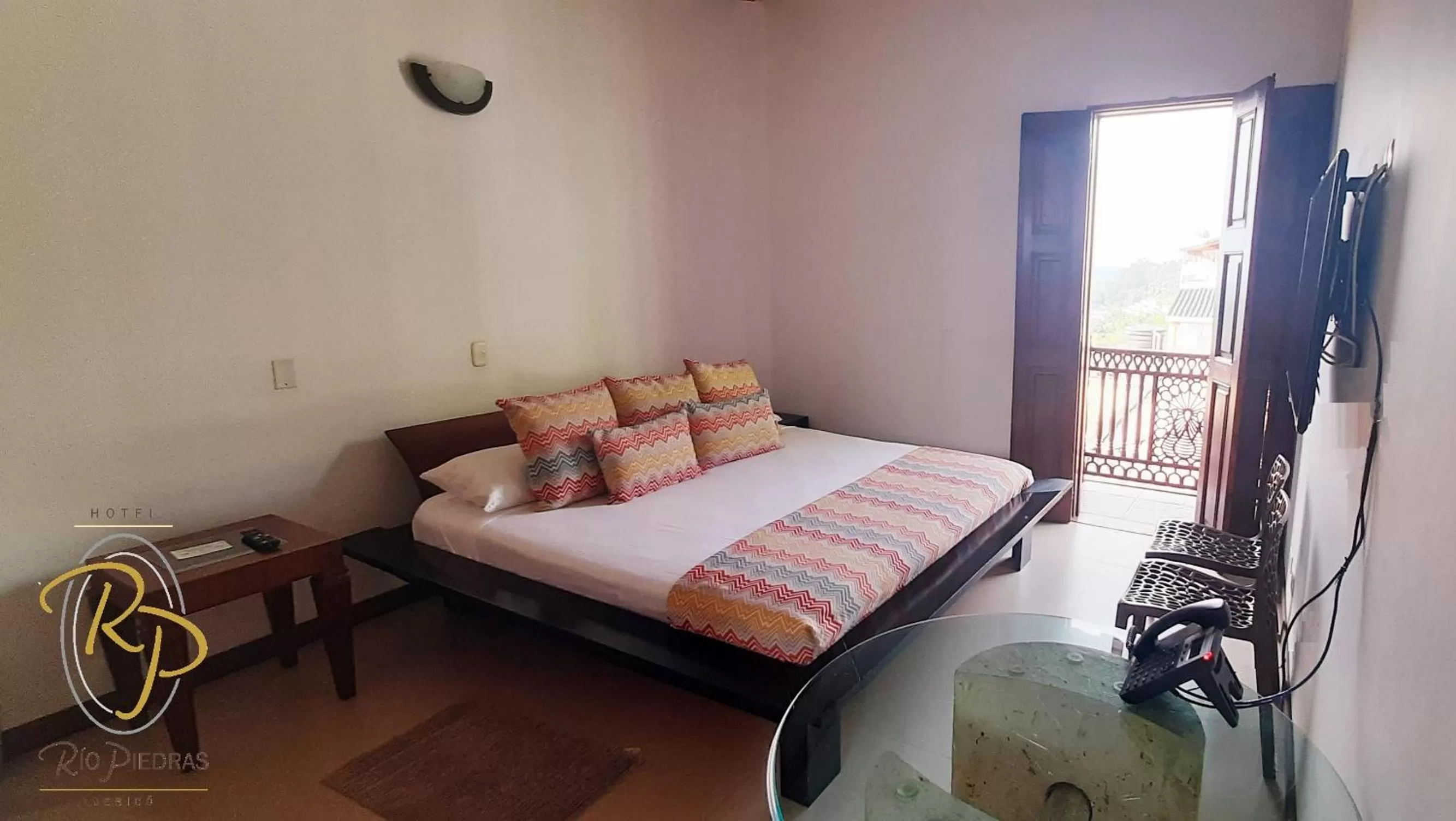 Bed in Hotel Rio Piedras