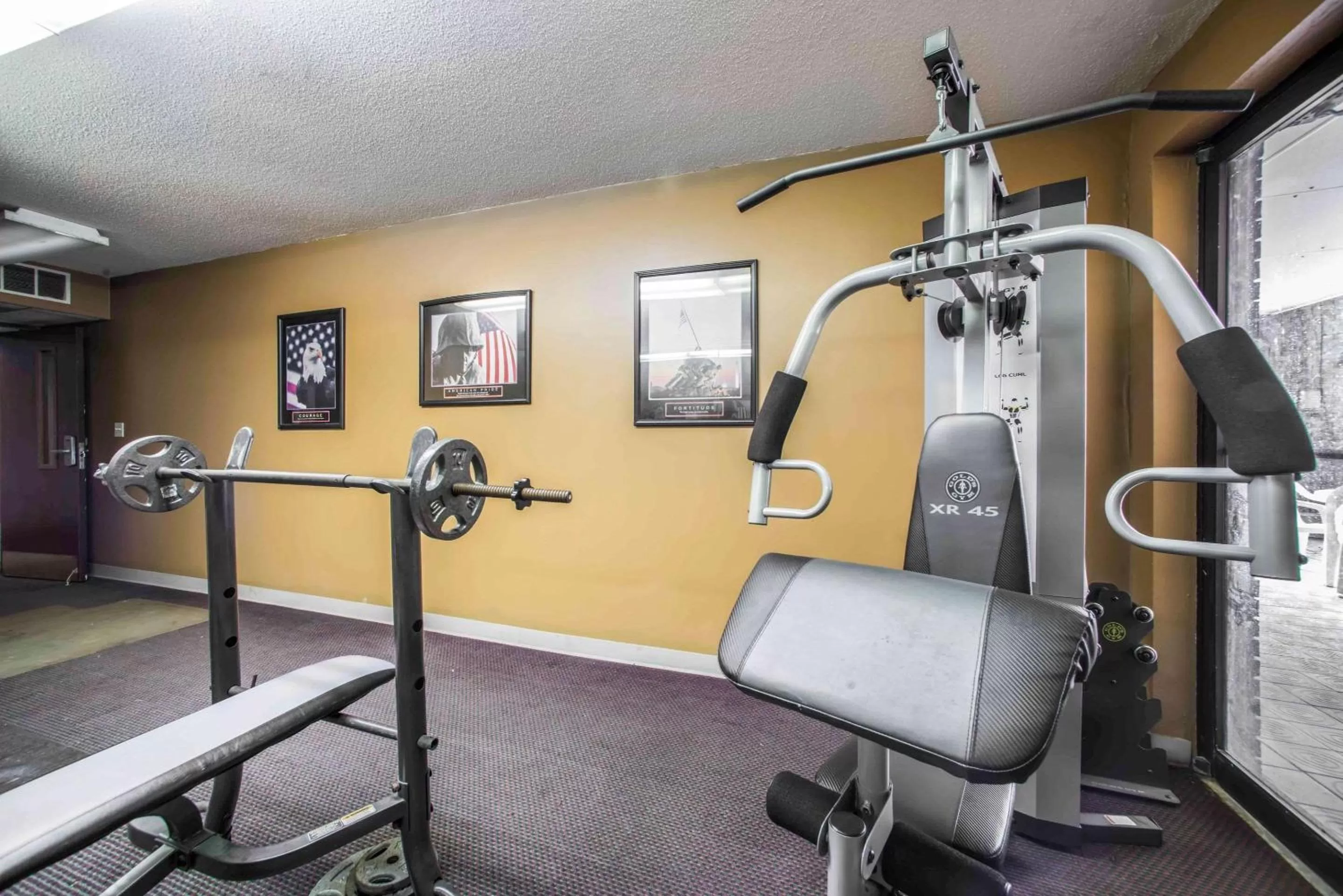Fitness centre/facilities in Econo Lodge Marion