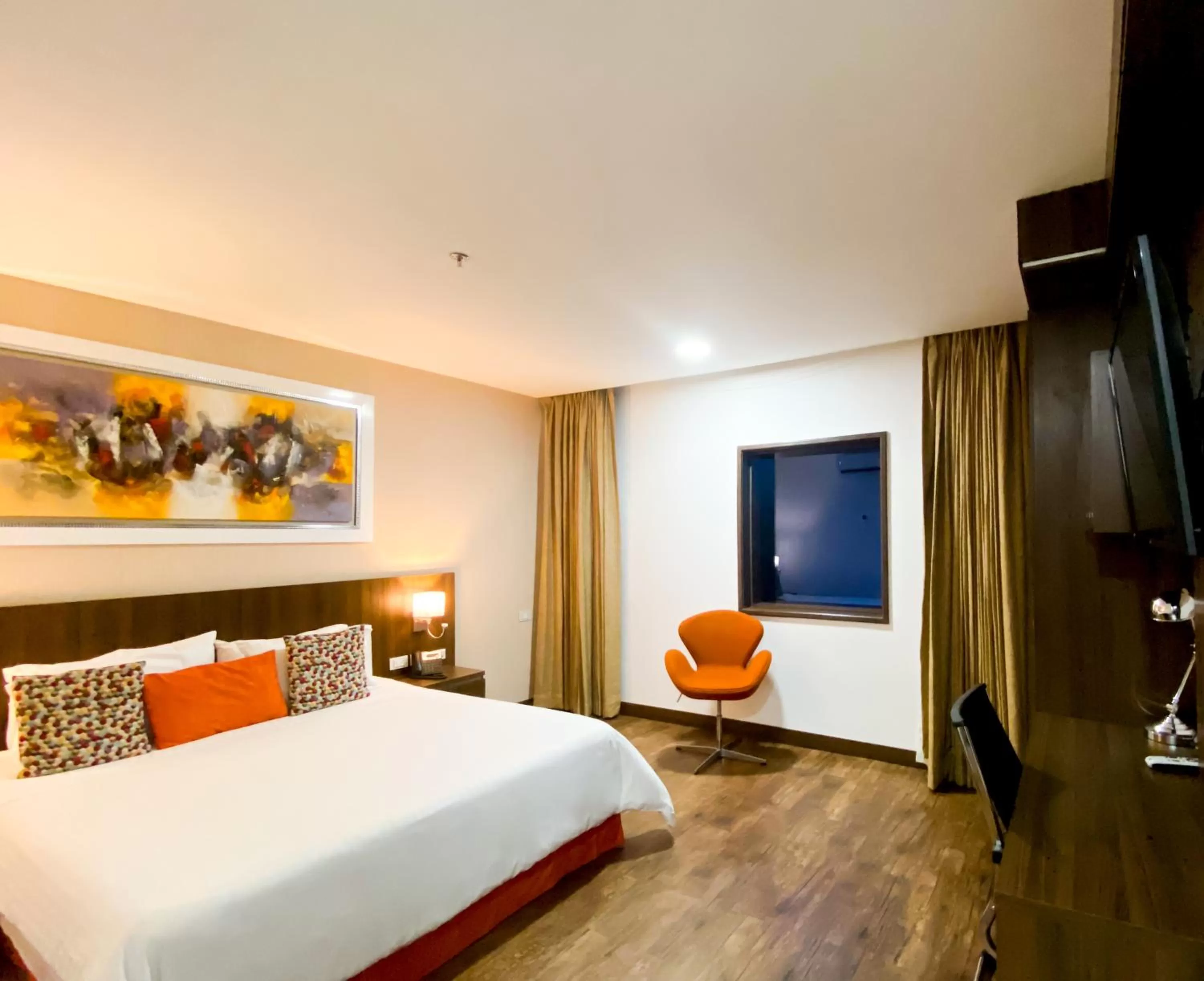 Bed in Hotel Real Elim International