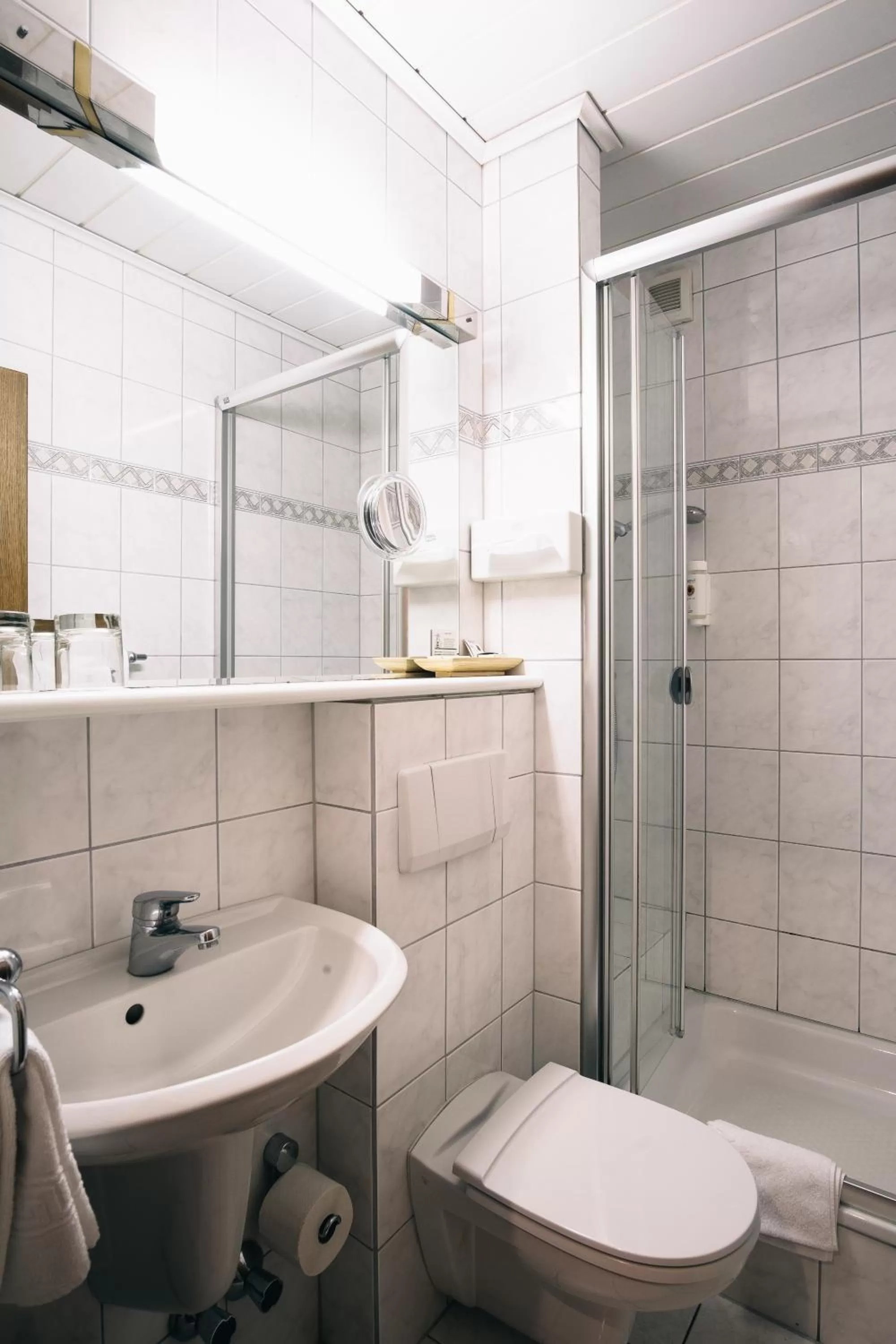 Bathroom in Akzent Hotel Körner Hof