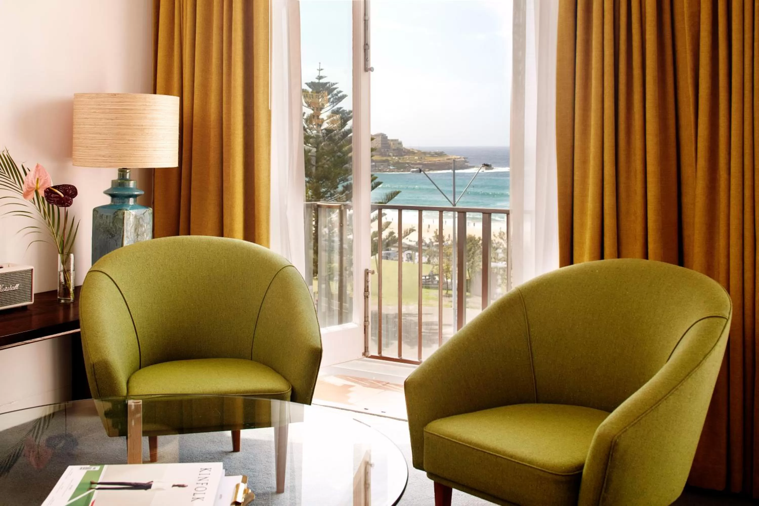 Seating area in Hotel Ravesis