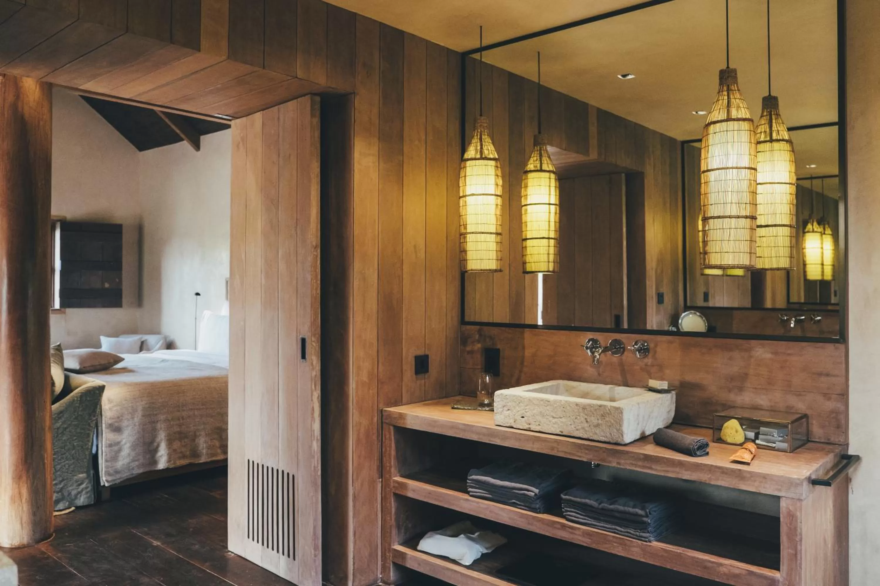 Bathroom in Zannier Phum Baitang