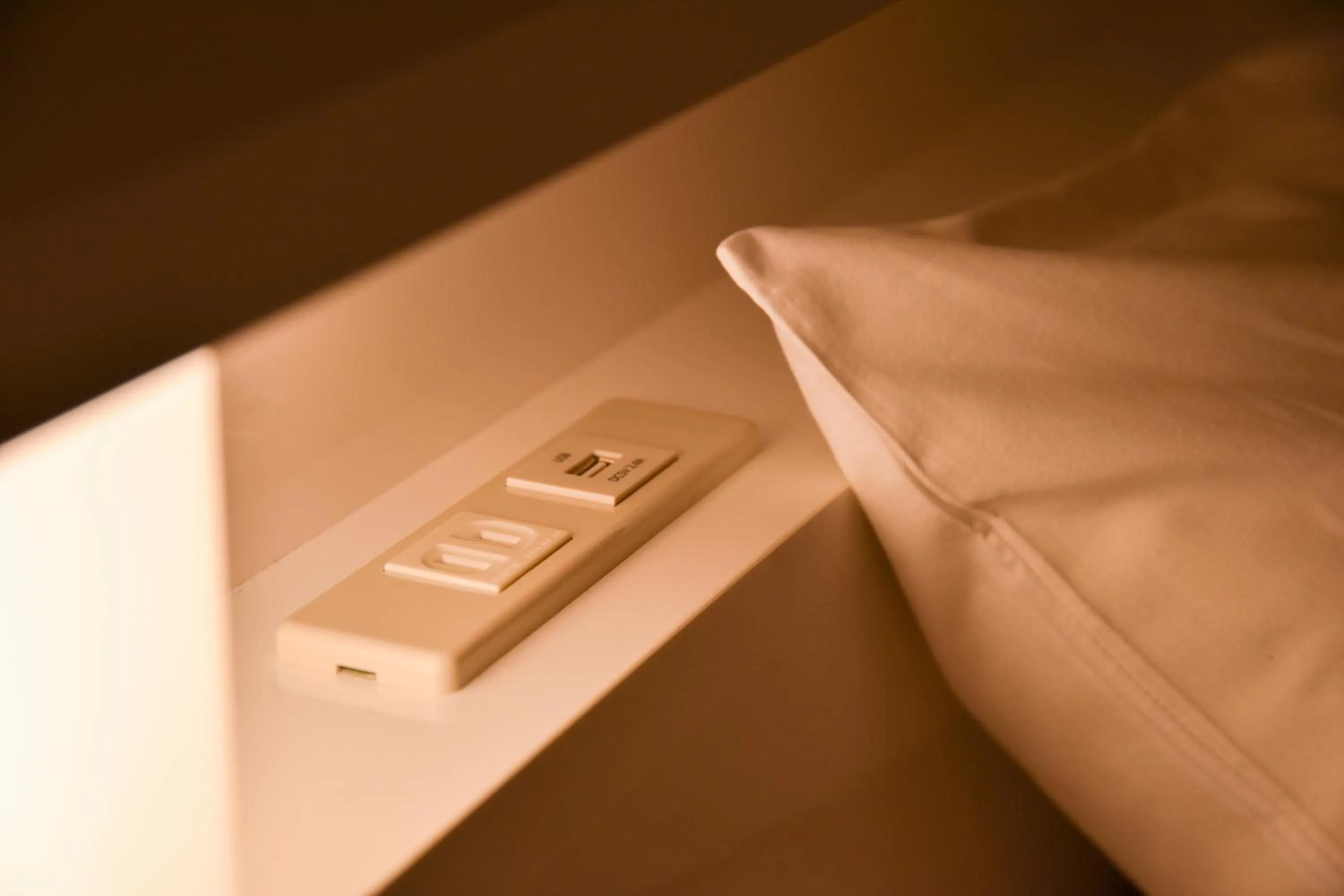 Bed in Kobe Sannomiya Union Hotel