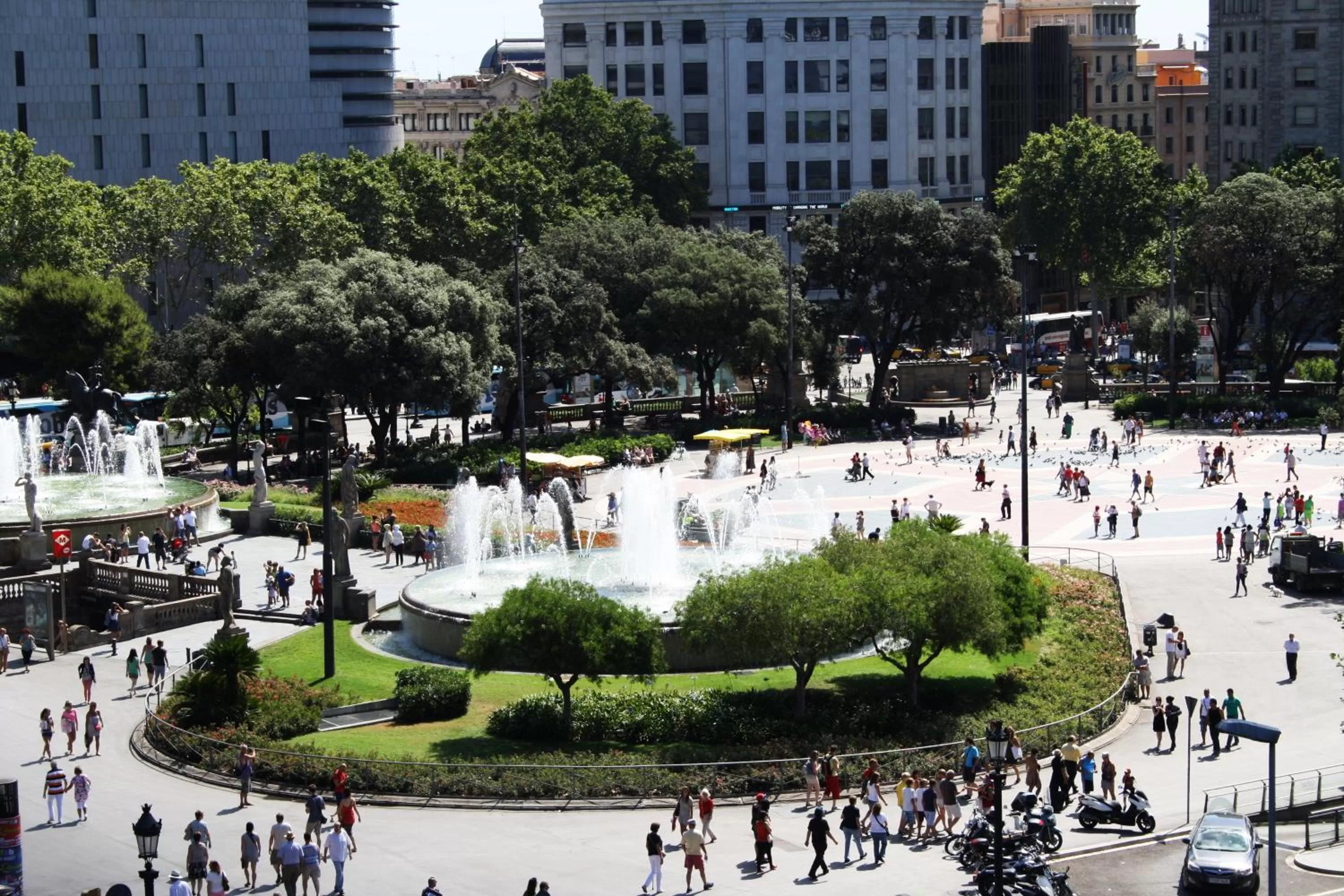 Bird's eye view in Hotel Ginebra