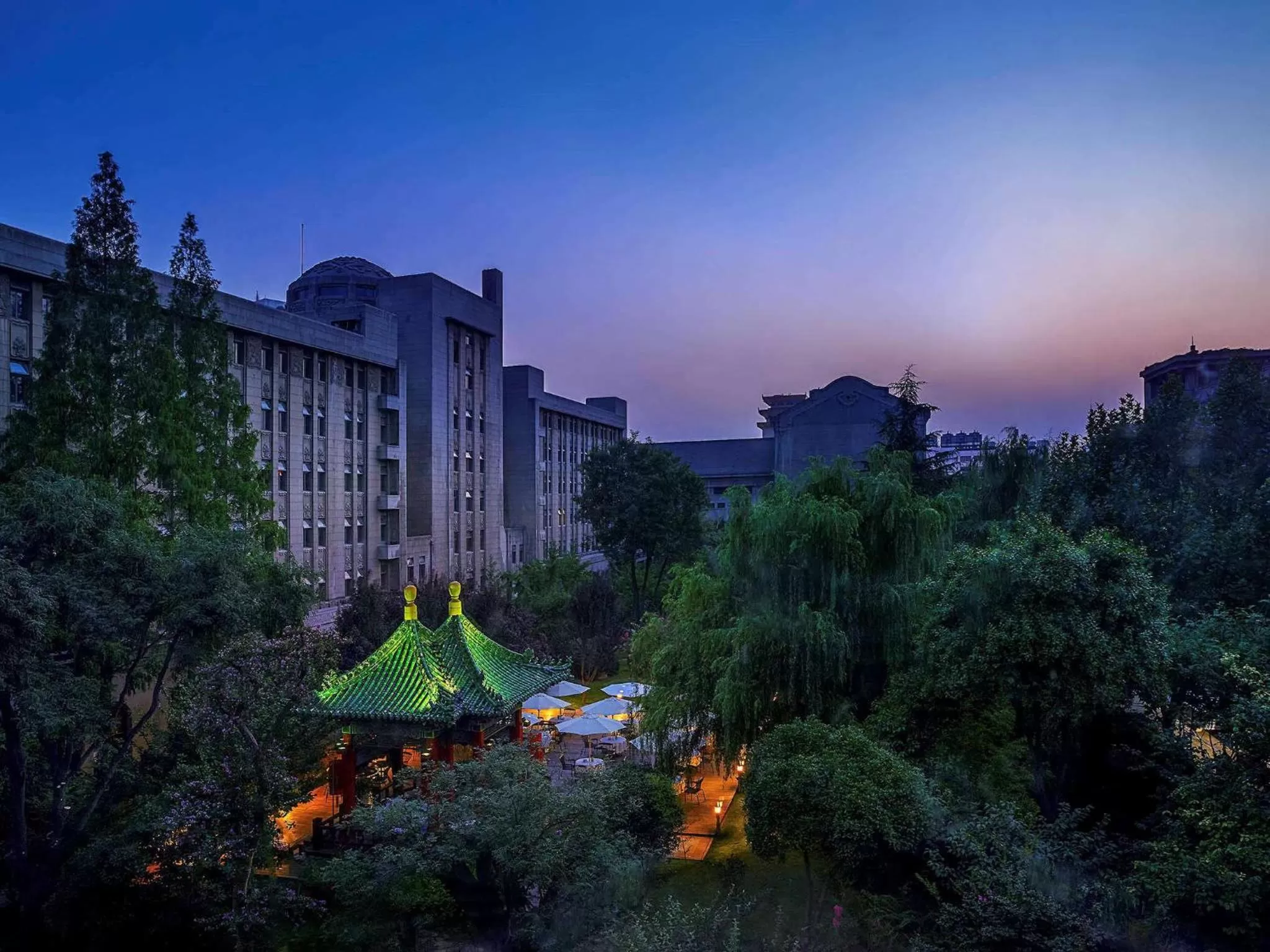 Garden in Sofitel Xi'an On Renmin Square