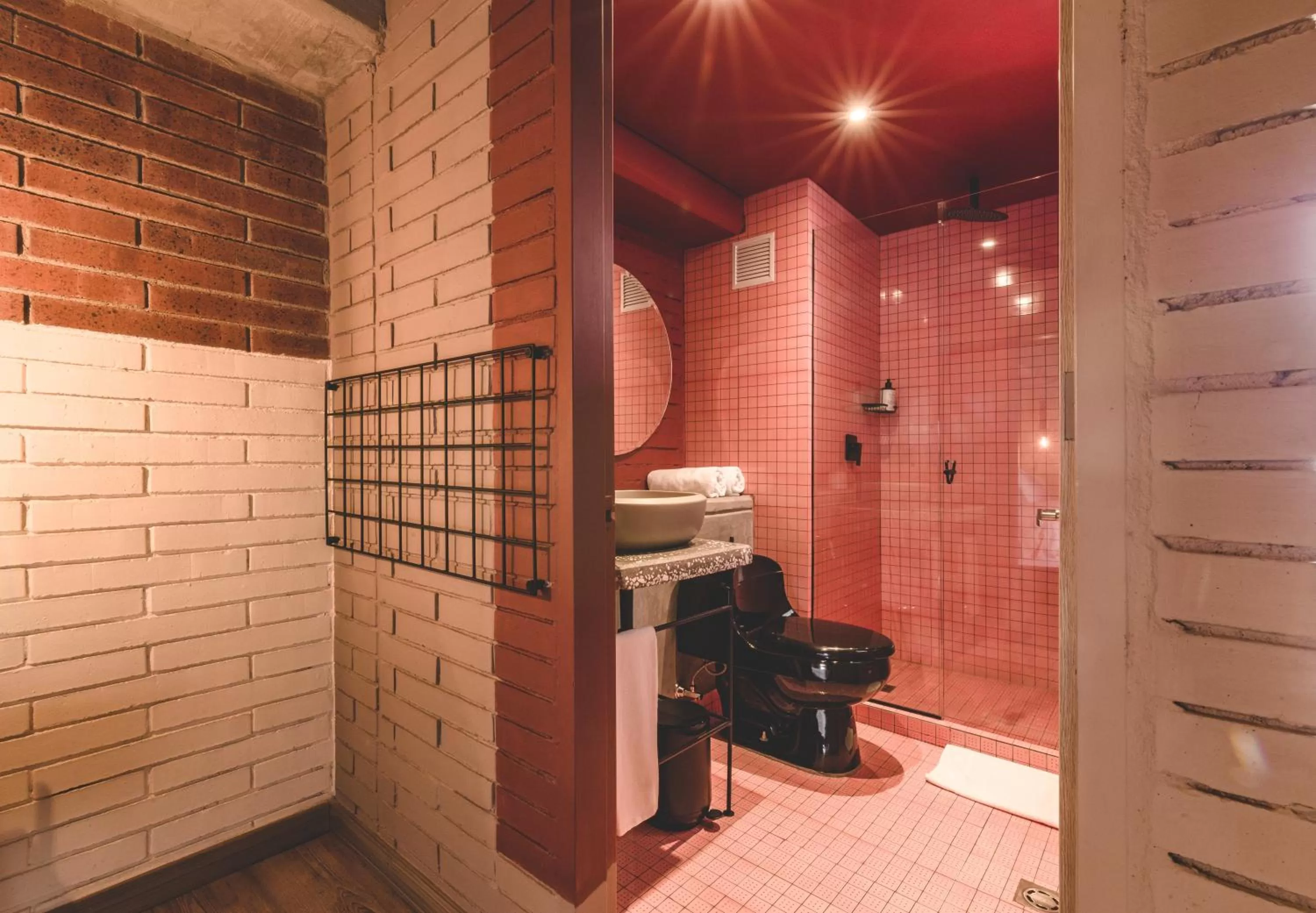 Bathroom in The Somos Beats Hotel & Rooftop