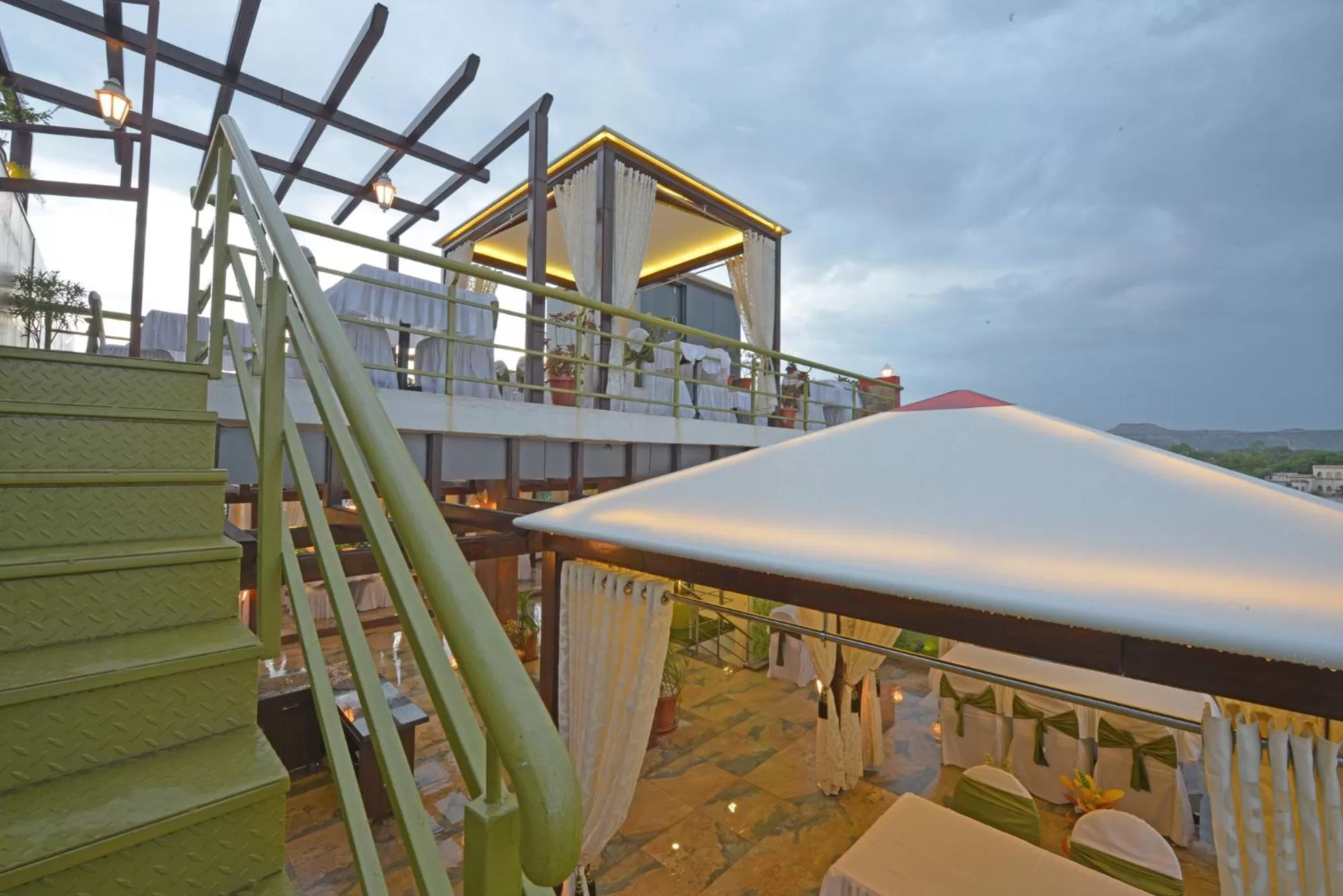 Balcony/Terrace in Hotel JP International