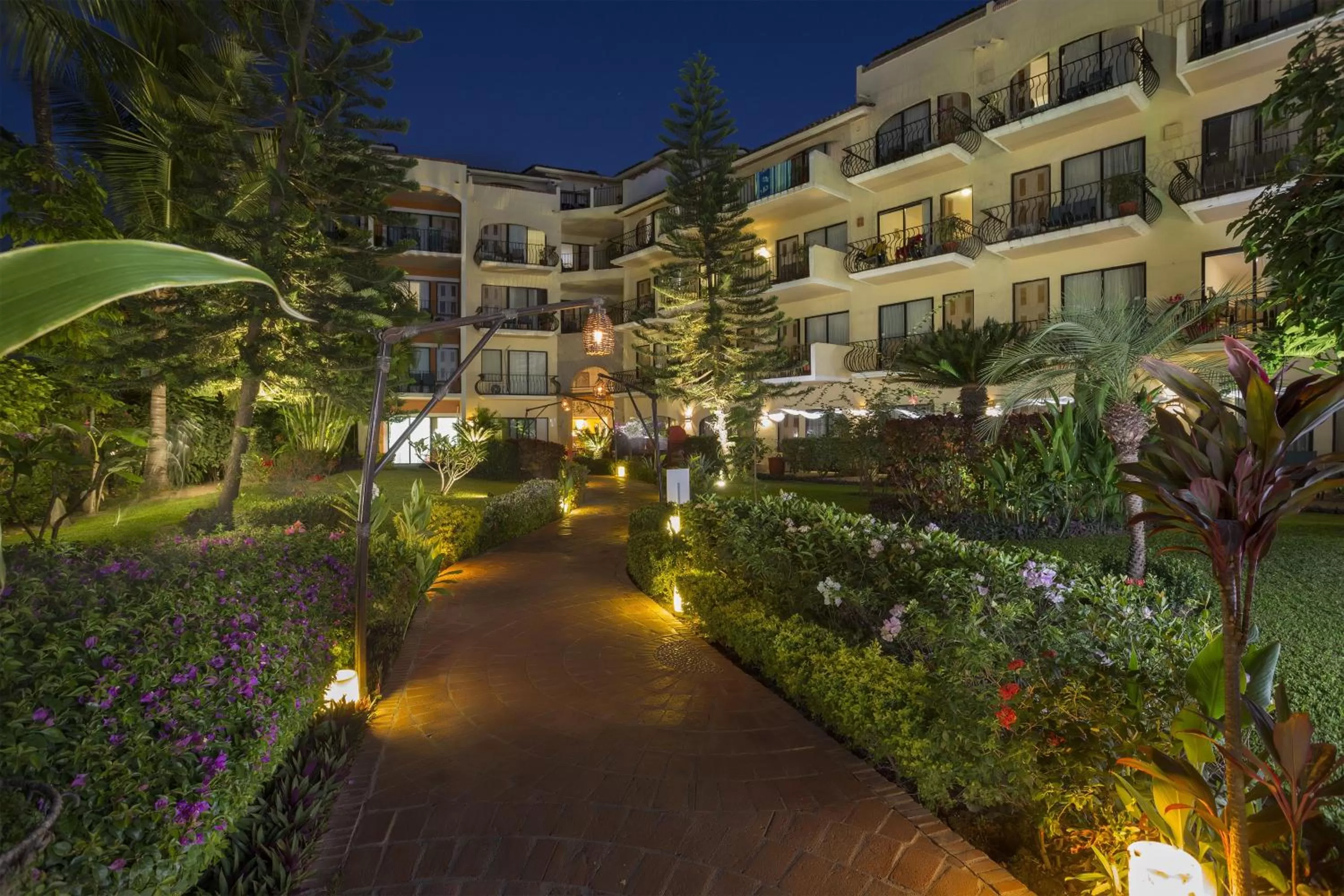 Garden in Flamingo Vallarta Hotel & Marina