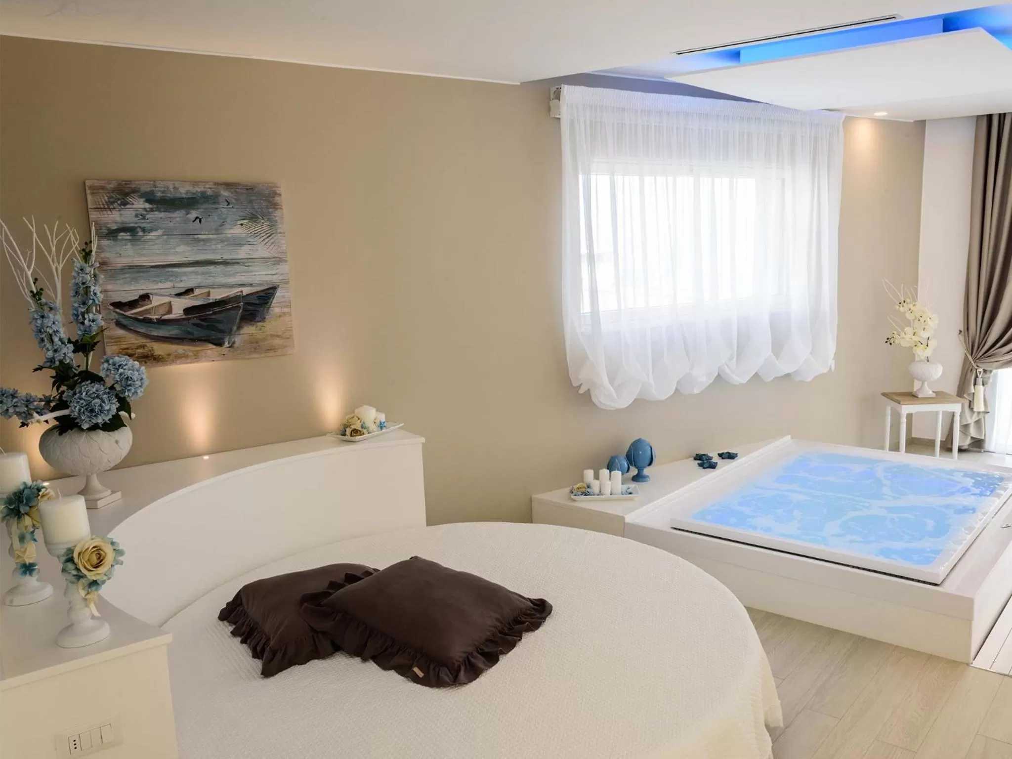 Hot Tub, Bed in Bellariva Monopoli B&B e Relax