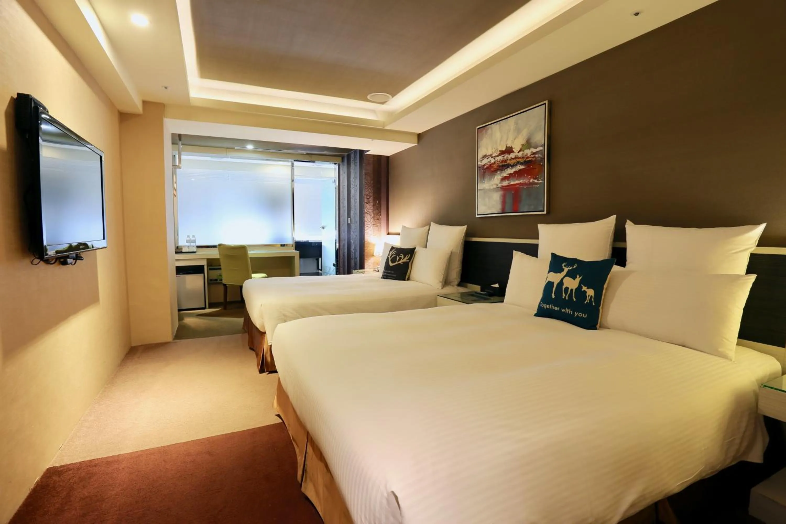 Bedroom, Bed in V-one Vogue Hotel