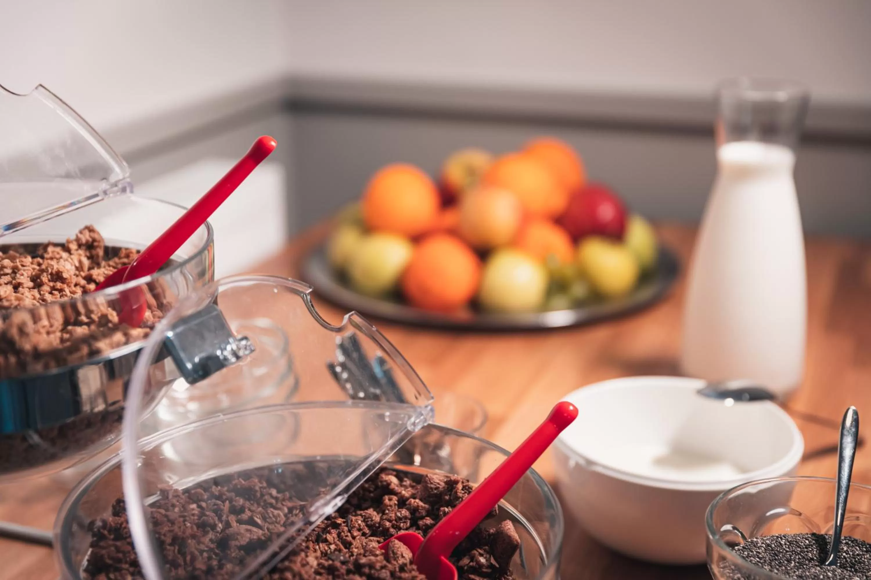 Buffet breakfast, Food in Hotel Orlík