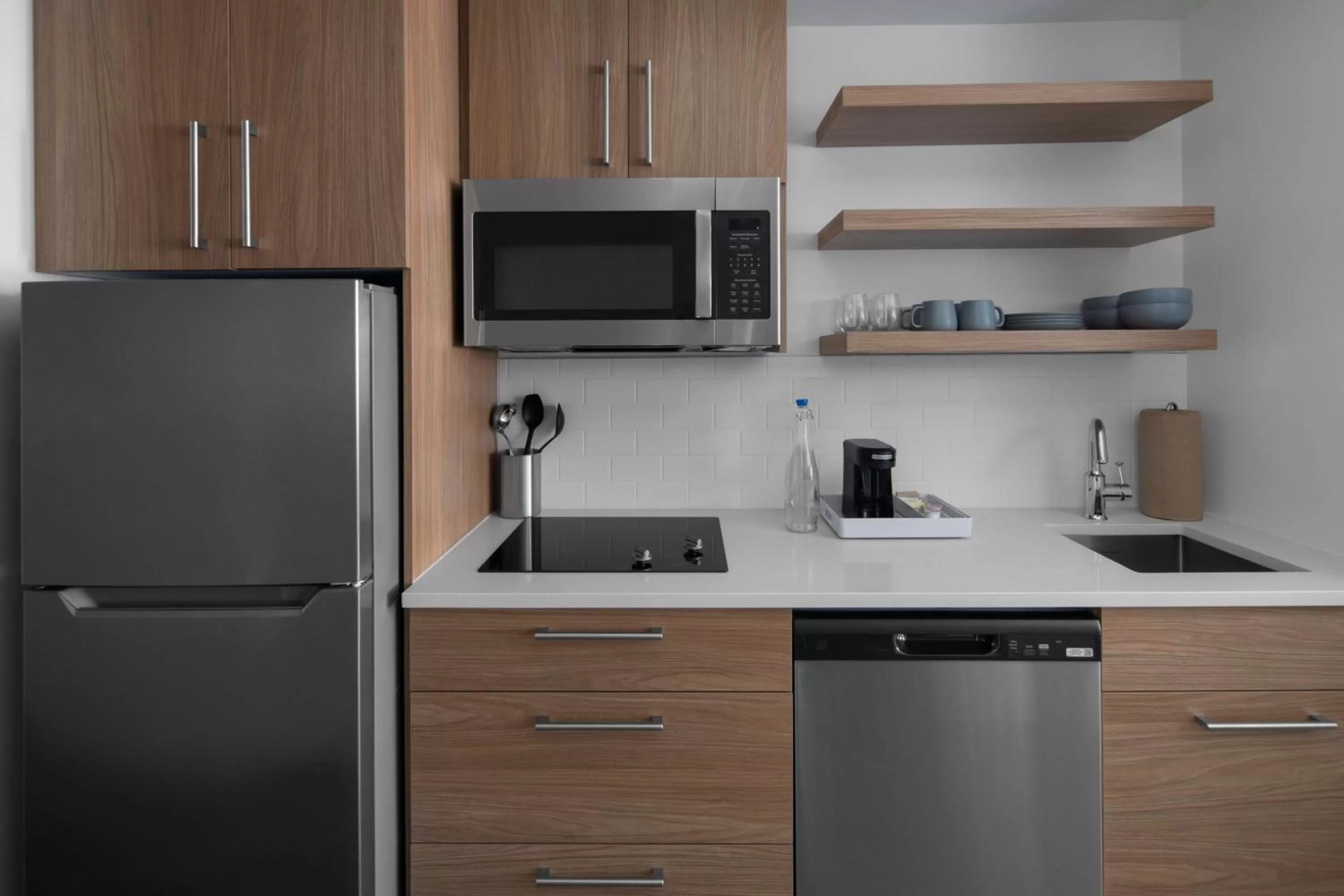 Kitchen or kitchenette in Element San Antonio Riverwalk