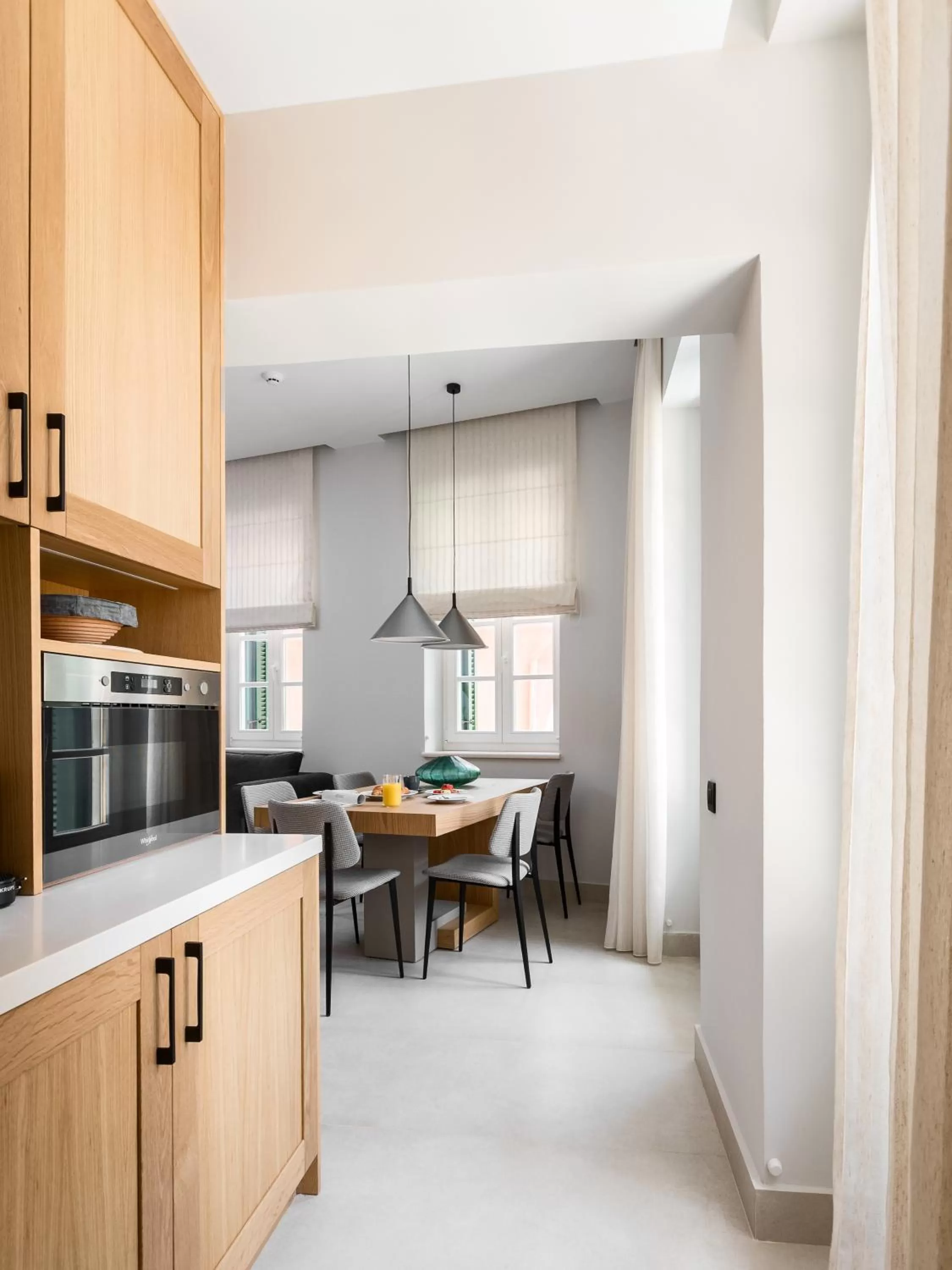 Kitchen or kitchenette in New York Luxury Suites