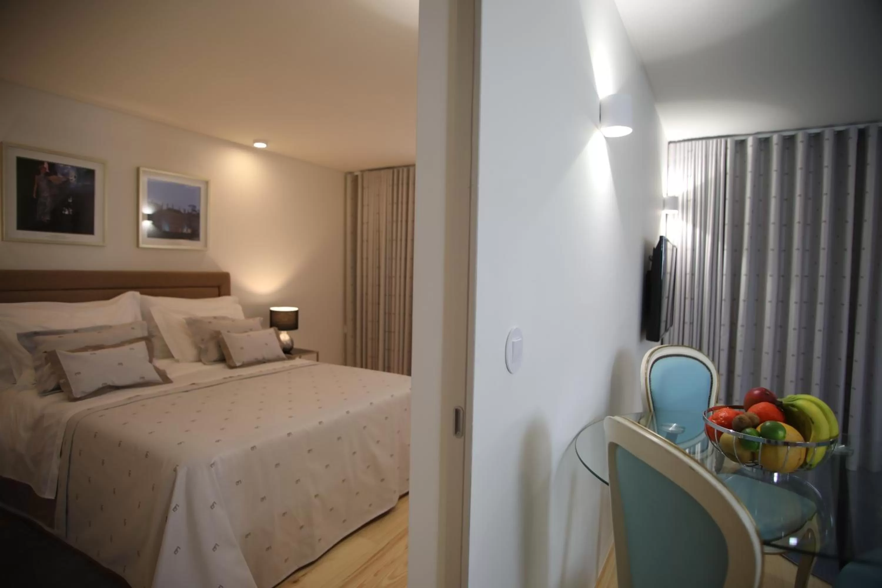 Bed in TM Luxury Apartments Lisbon