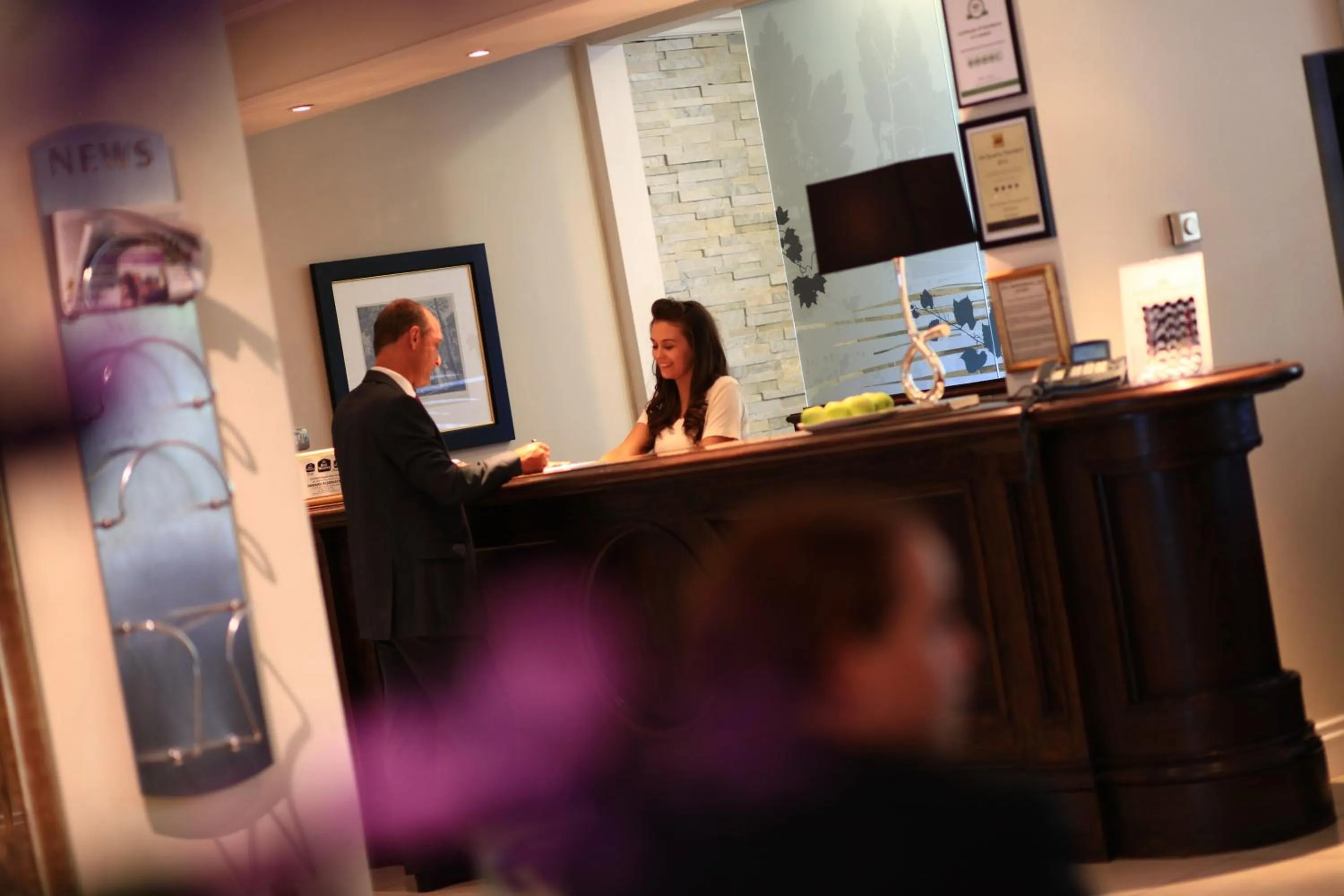 Staff in Best Western Plus Pinewood Manchester Airport-Wilmslow Hotel