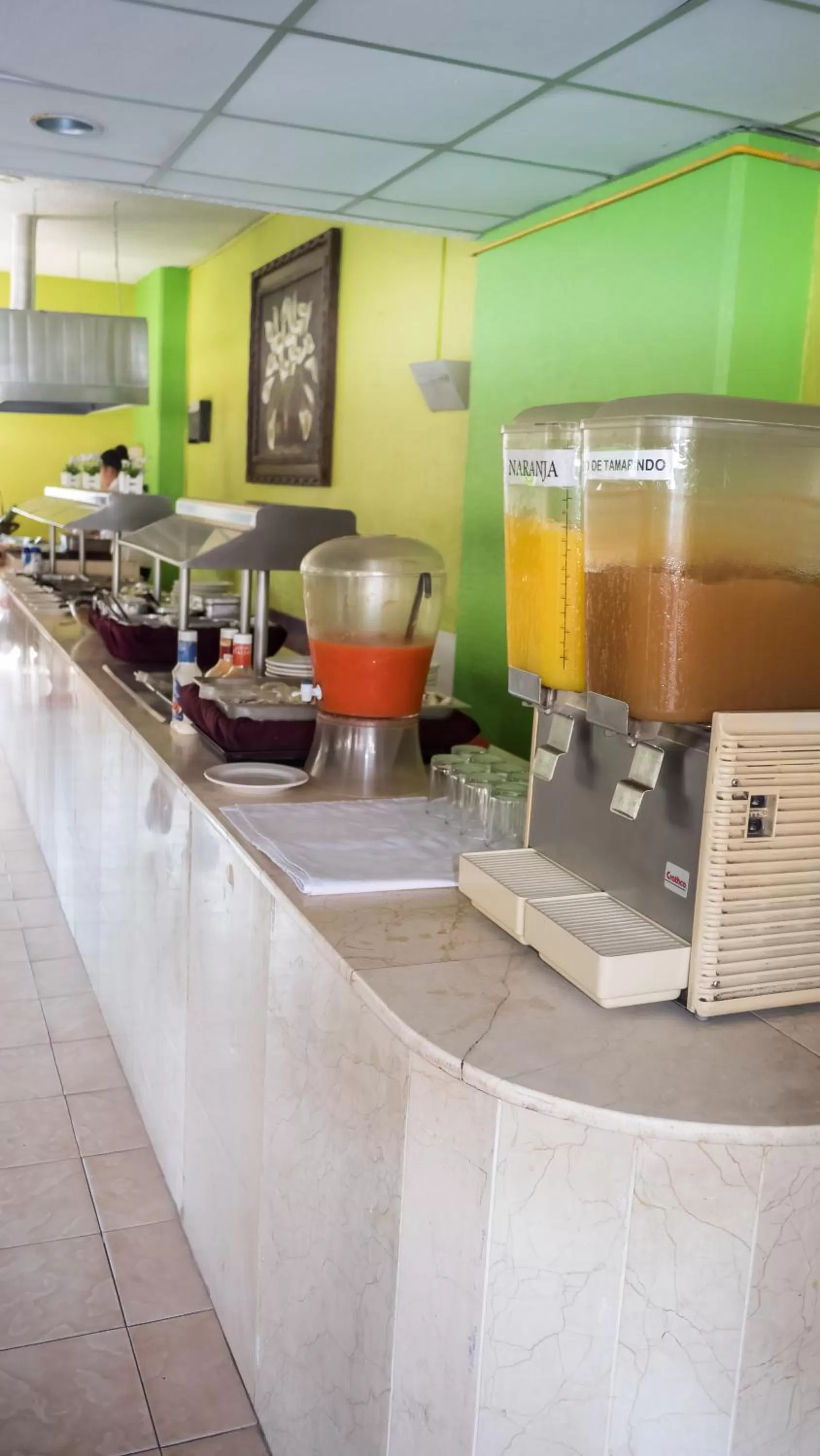 Buffet breakfast in Amarea Hotel Acapulco