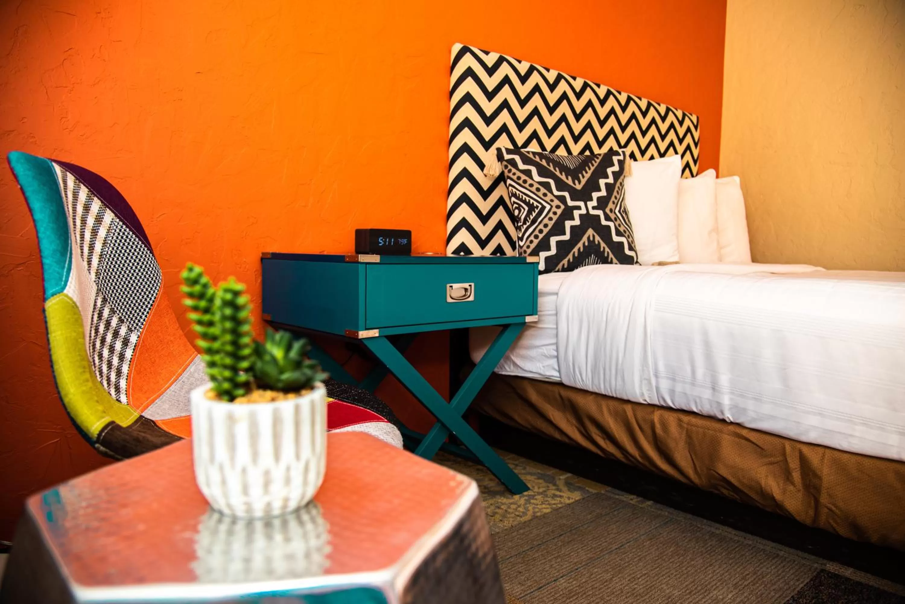 Bed in American Classic Inn